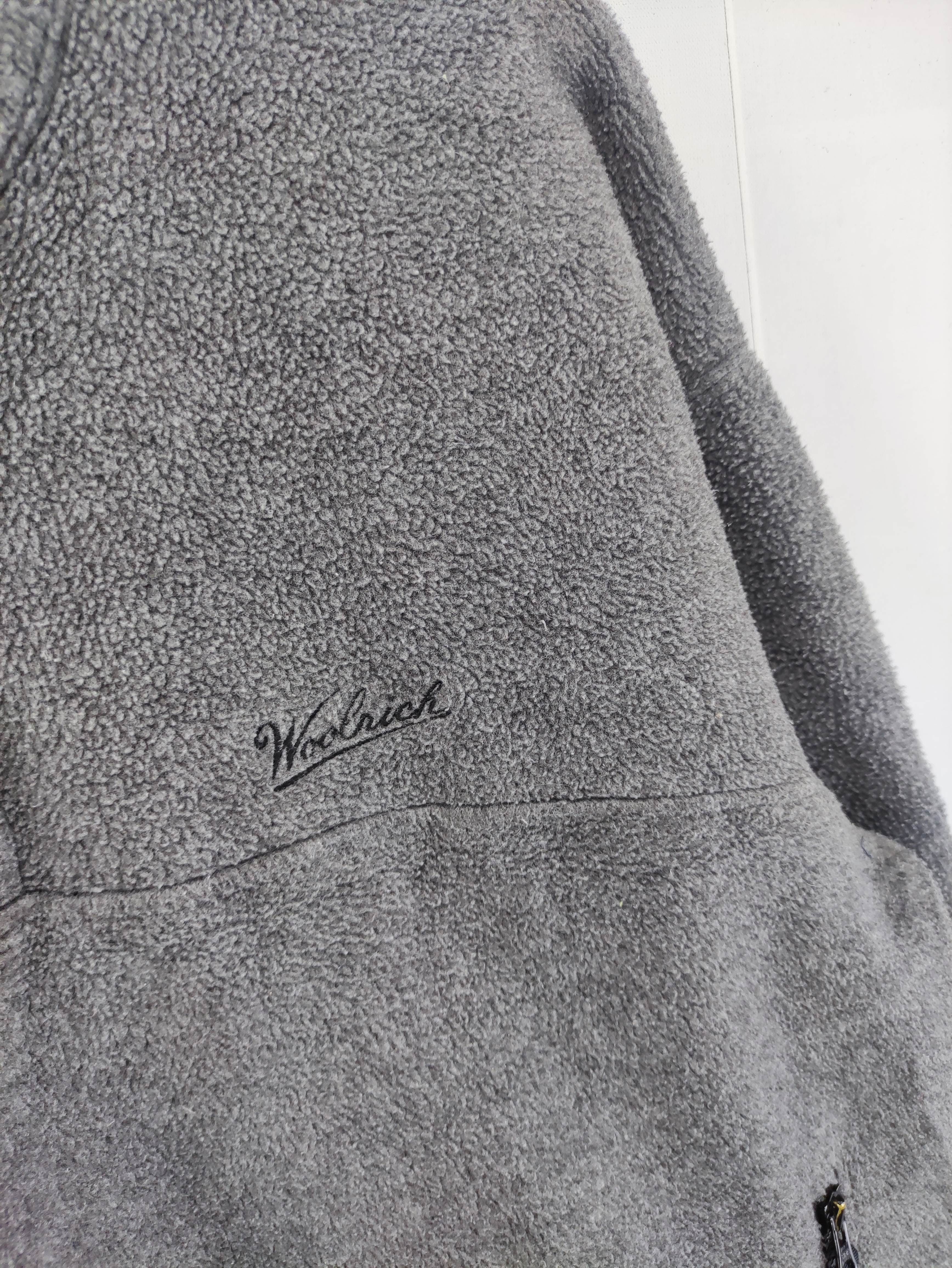 Vintage Woolrich Fleece Sweater Half Snap Button - 3