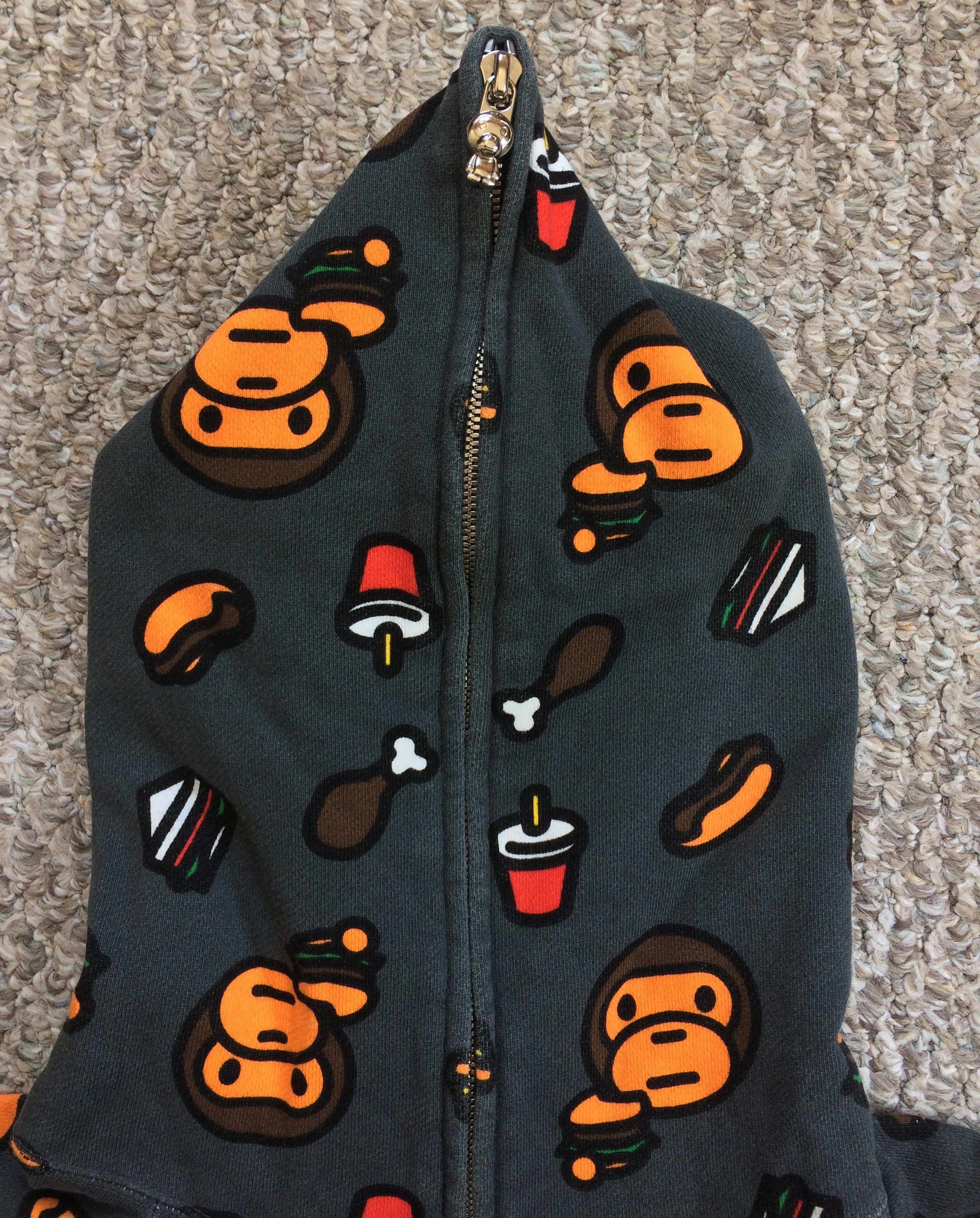 OG Bape Baby Milo Junk Food Hoodie - 2