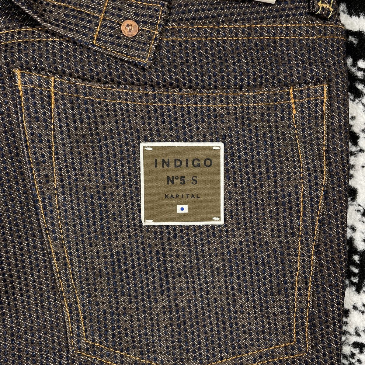 KAPITAL CENTURY DENIM MONKEY CISCO JEANS - 5