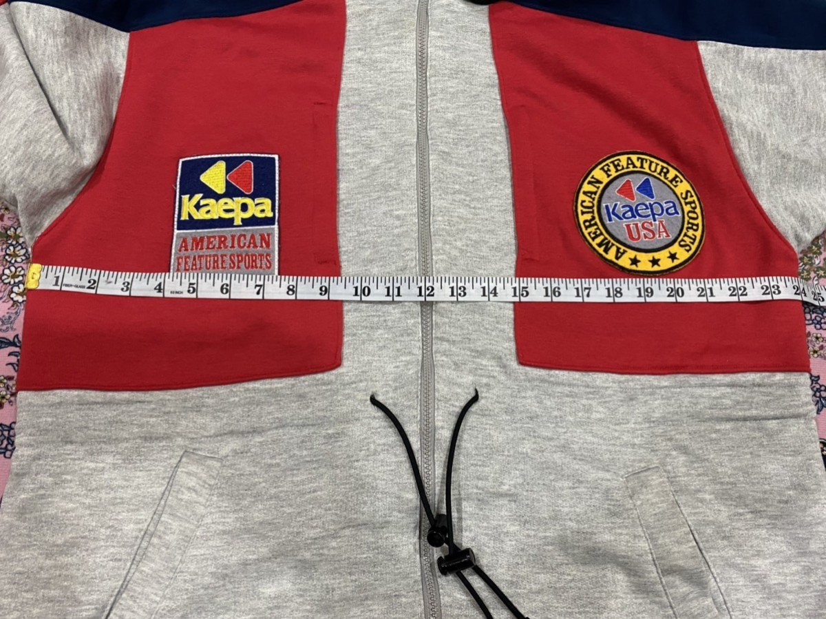 Brand - Kaepa American Feature Sports Hoodie Sweat Jacket - 18