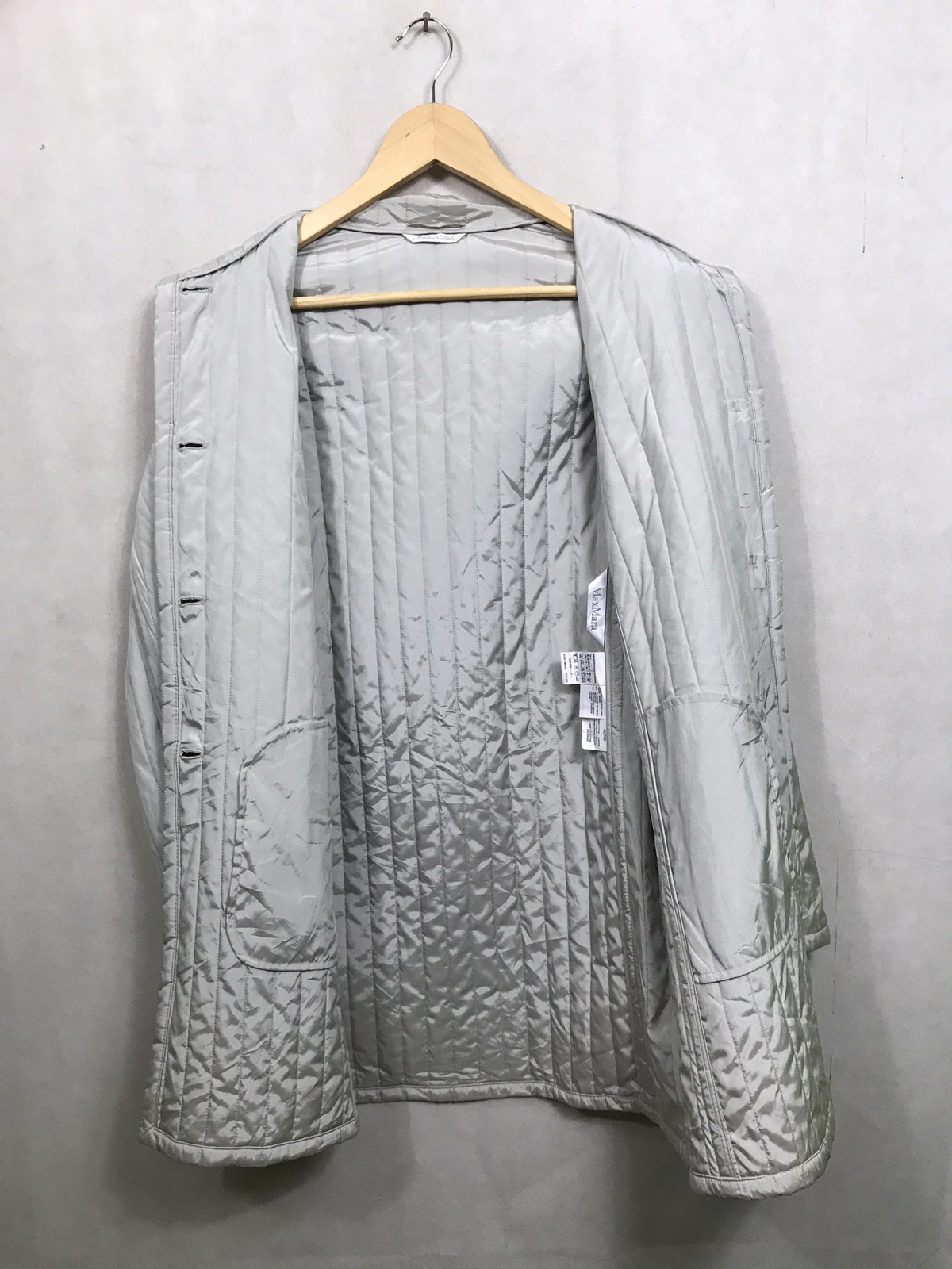Max mara quilted jacket made in italy - 7
