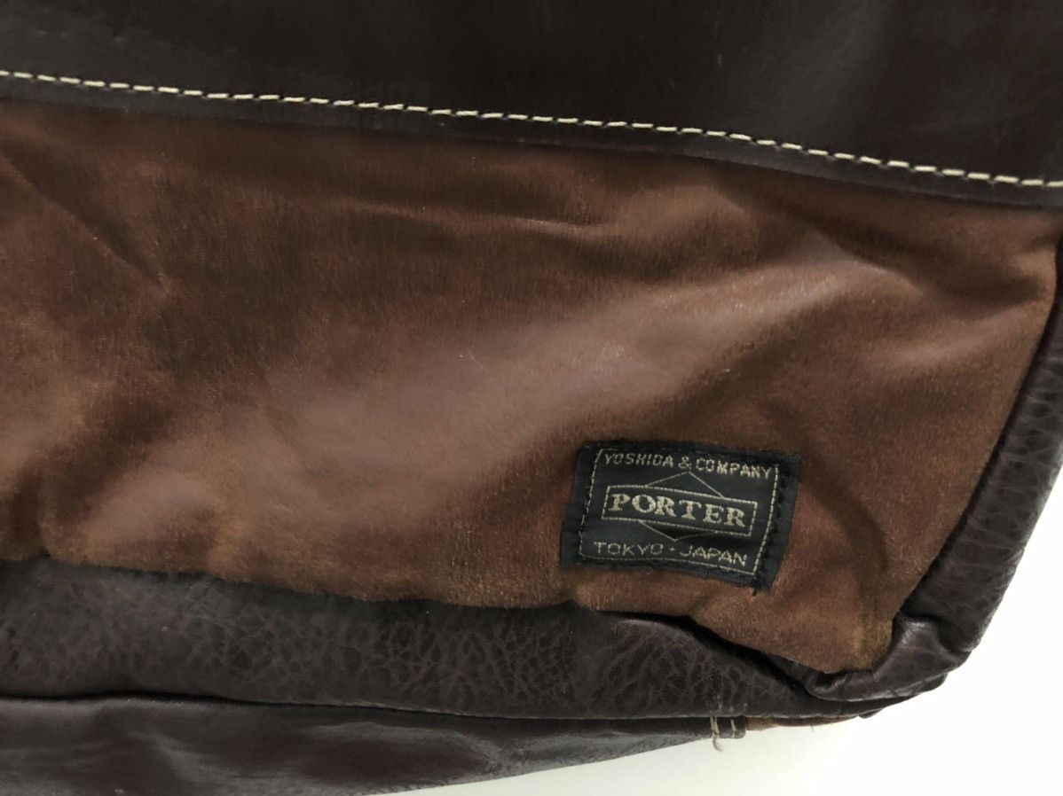 Porter Messenger/ Laptop Bag Material Leather - 7