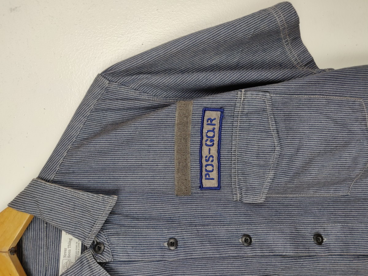 Japanese Brand - Never Seen Thing Ultimate Model Worker Shirt - 3