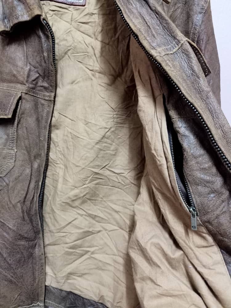 Vintage Guess Leather Ride Jacket - 6