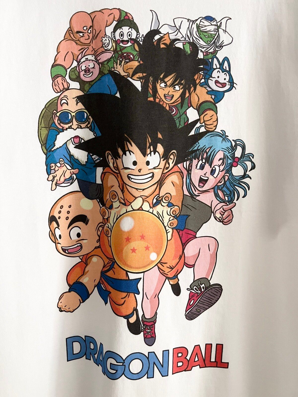 Japanese Brand - STEAL! Y2K Dragon Ball Family Characters Tee (L) - 4
