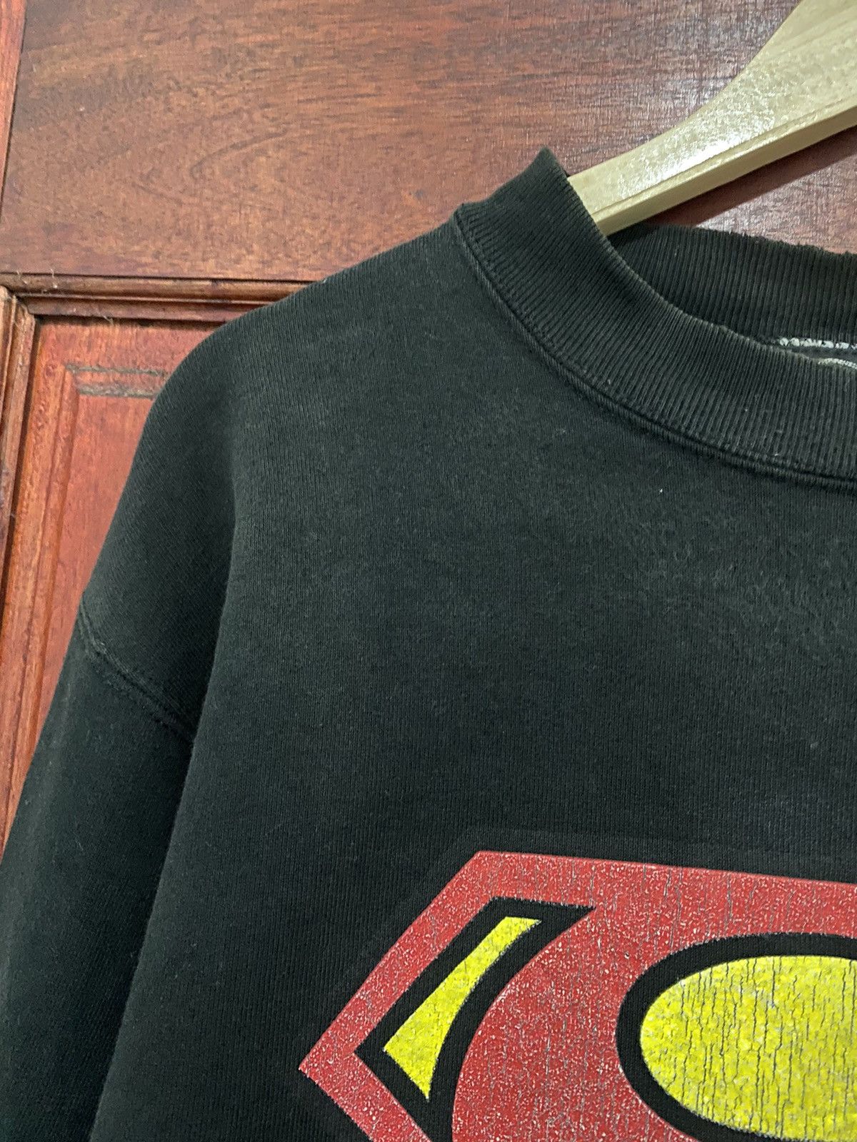 🇺🇸 Vintage 1996 Superman Dc Comics Movie Crewneck Sweatshirt - 5