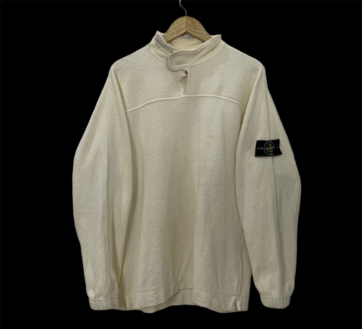 Vintage 1996 Stone Island Pullover Sweatshirt - 1