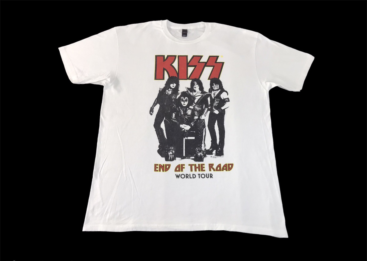 Kiss - Kiss End Of The Road World Tour American Rock Band Tee - 1