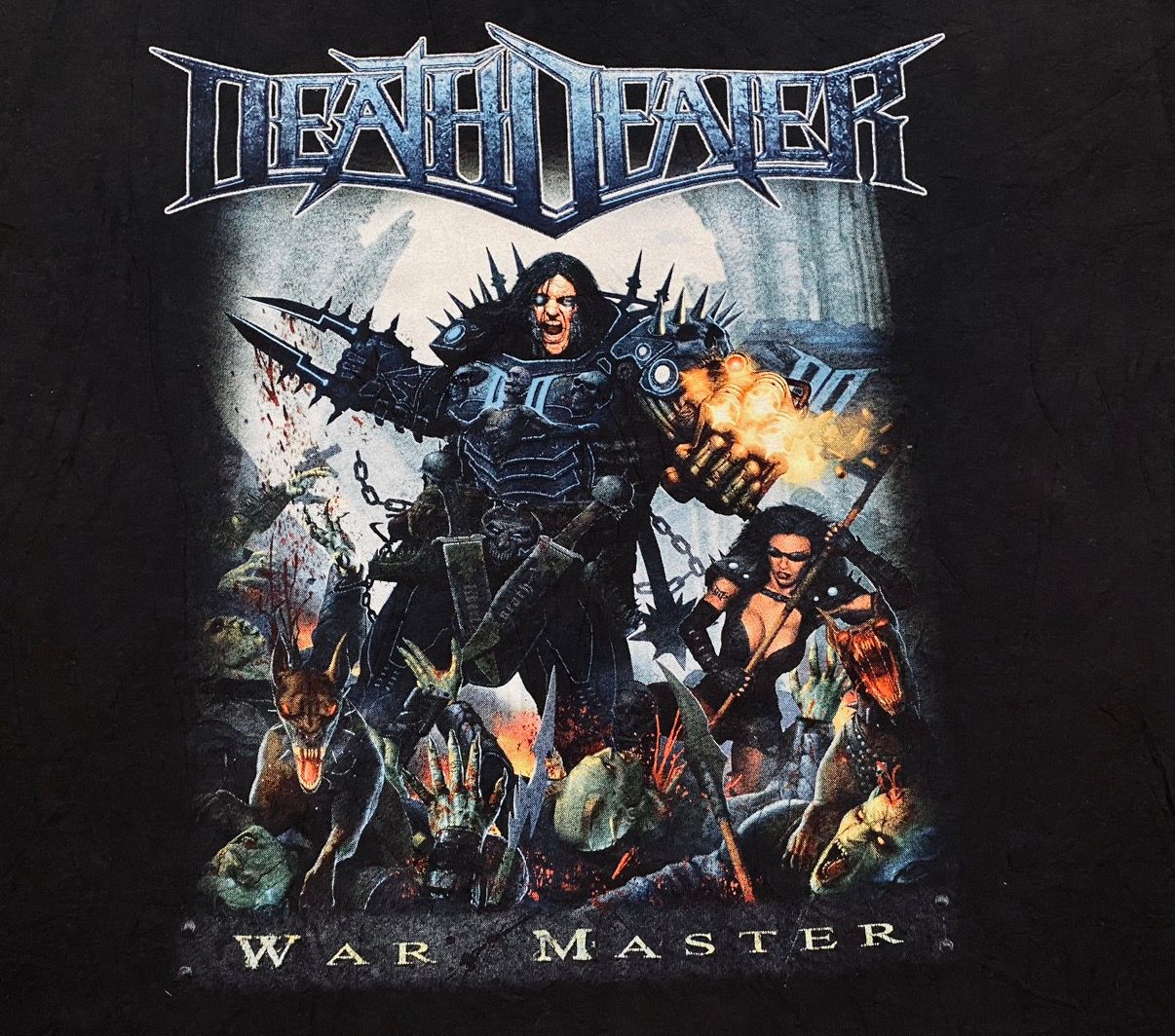 Death Dealer Vintage T-Shirt 90s Horror Warrior Men’s XL - 2