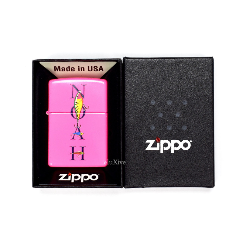 Fishing Lure Logo Lighter Pink DS - 1