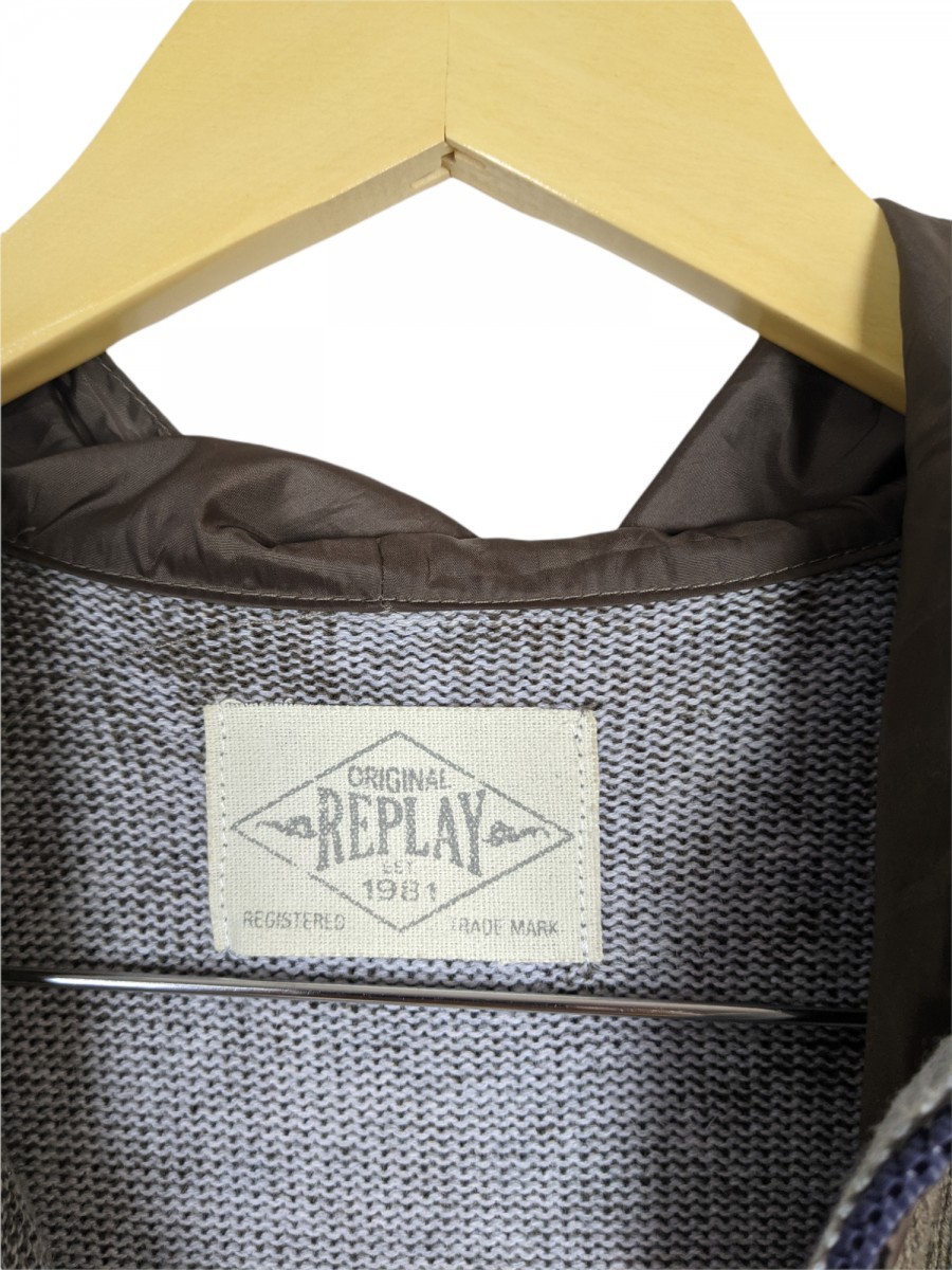 Replay - Knitwear Light Sweater Patches Jacket - 5
