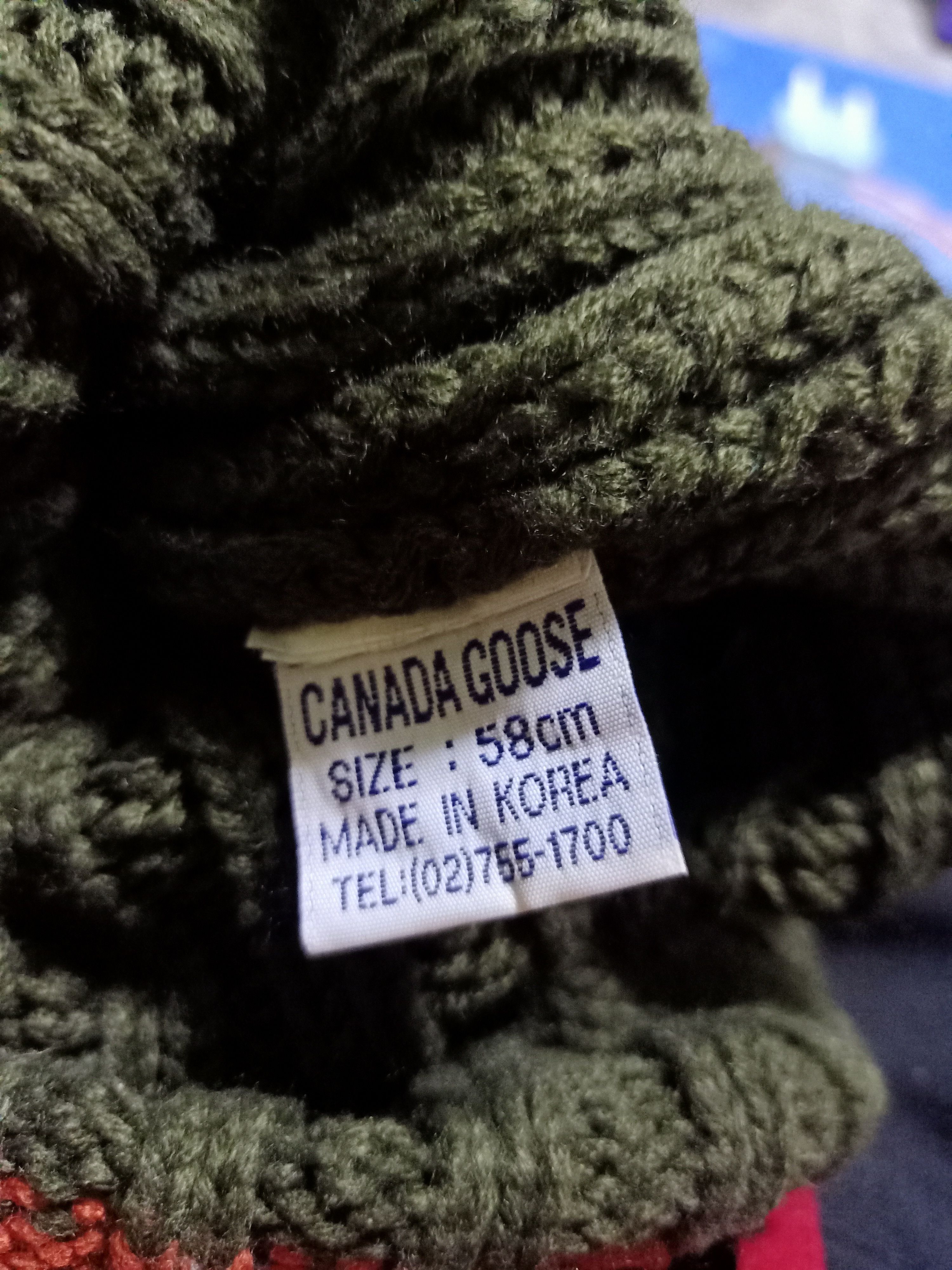 Rare vintage Canada Goose winter beanie hat - 3