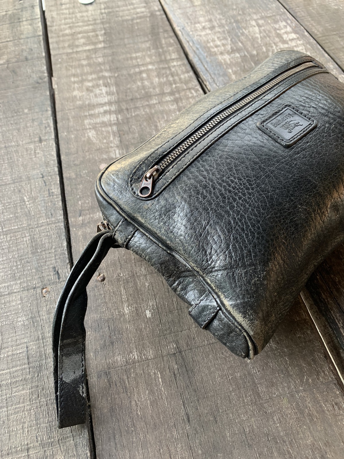 Vintage - Vintage burberrys clutch leather - 3