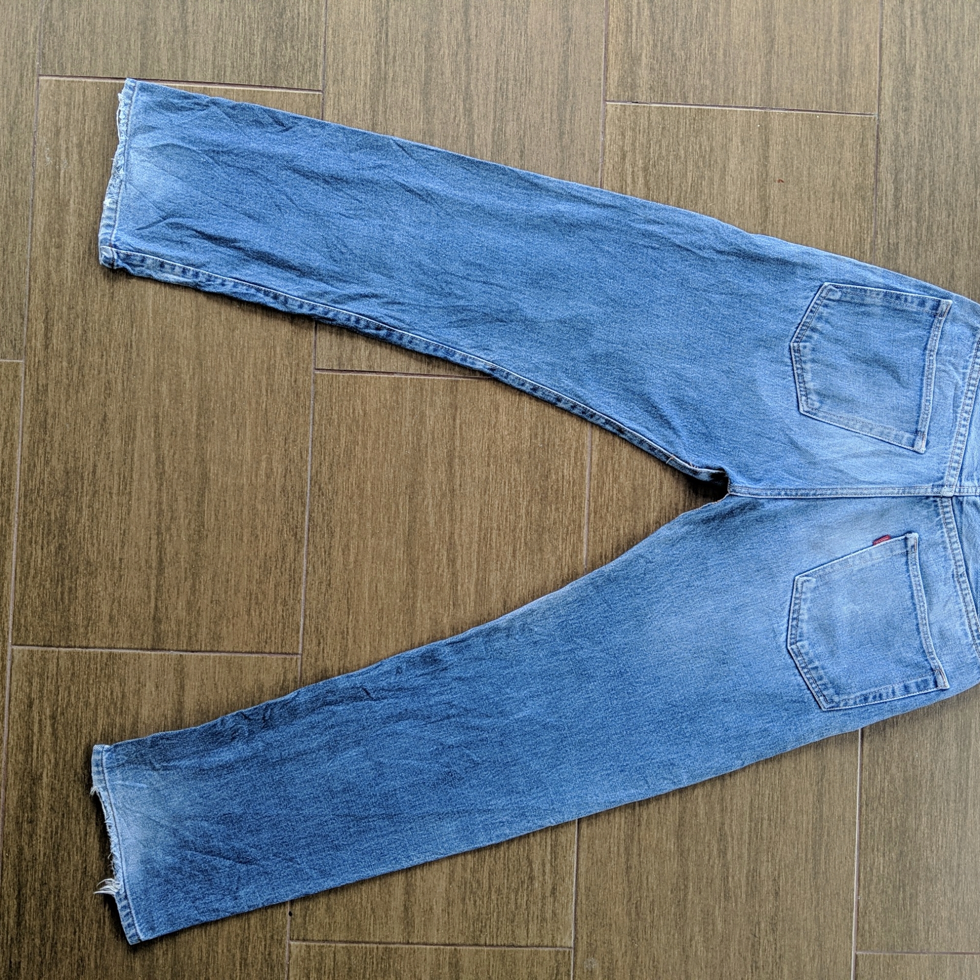 Beams Tokyo Light Wash Faded 5 Pockets Denim Jeans Pants - 11