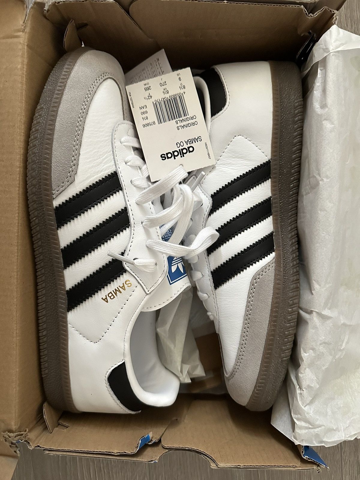 Adidas Samba OG White/Black - 2