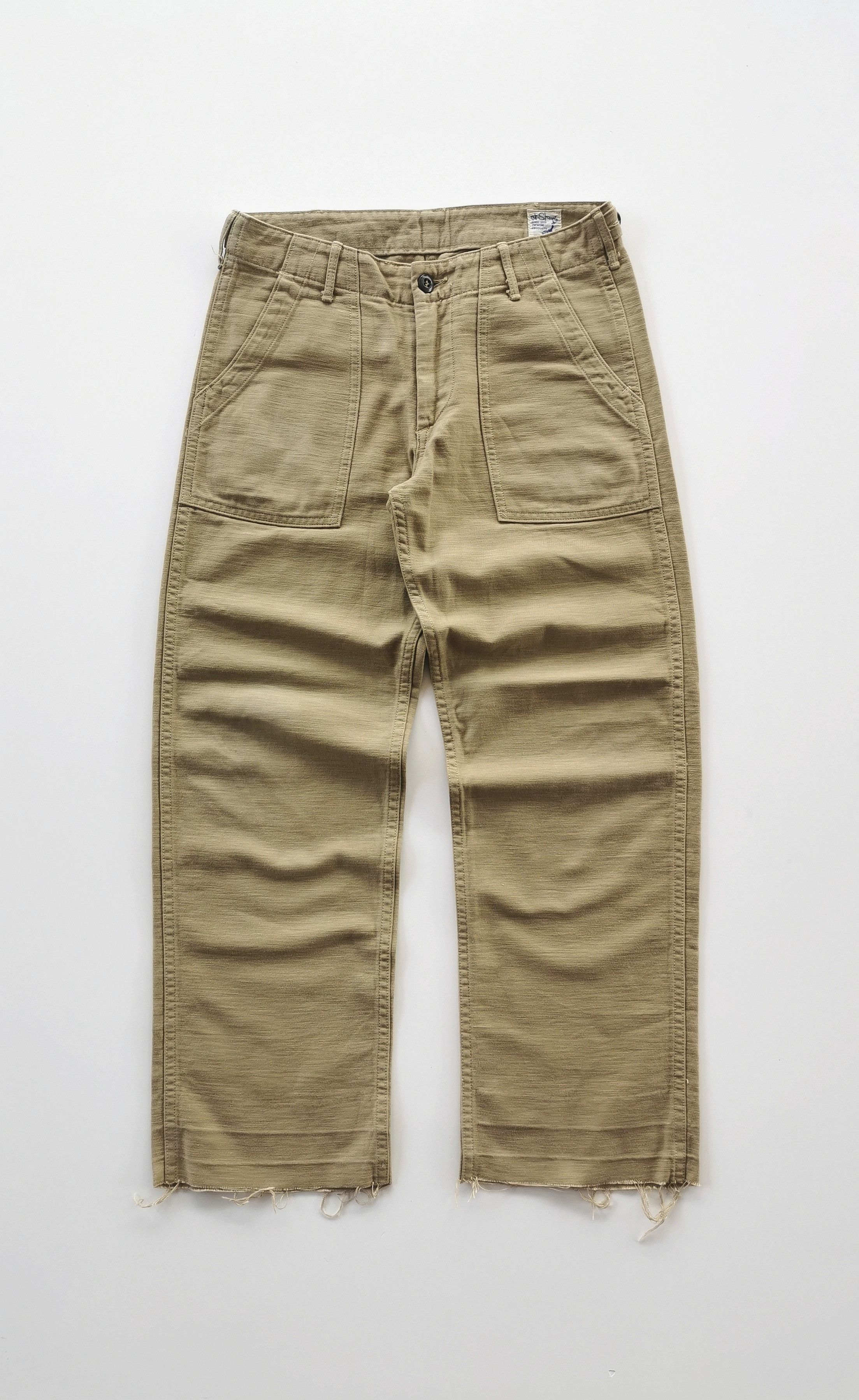 Orslow Japan Fatigue Cropped Pants - 2