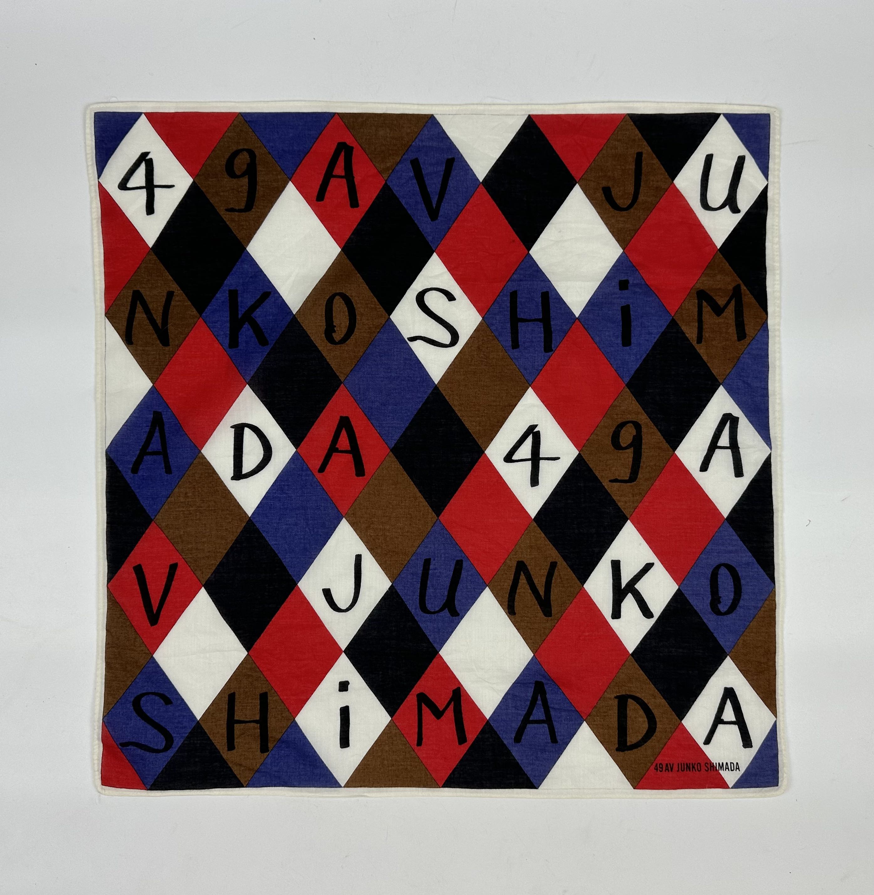 JUNKO SHIMADA HANDKERCHIEF POCKETSQUARE - ST1  - 4