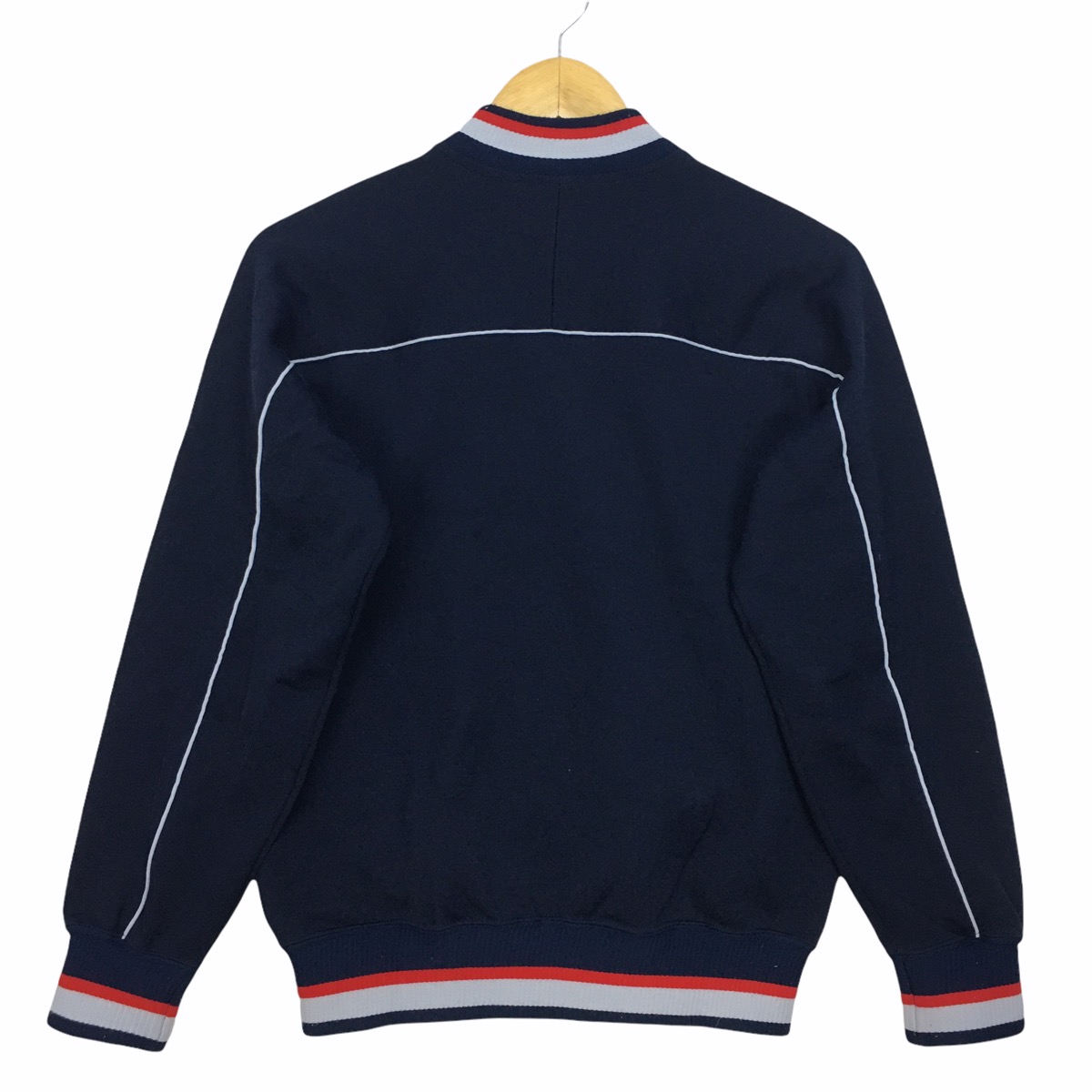ASICS Zip Up Sweater Streetwear Clothing Made in Japan - 6