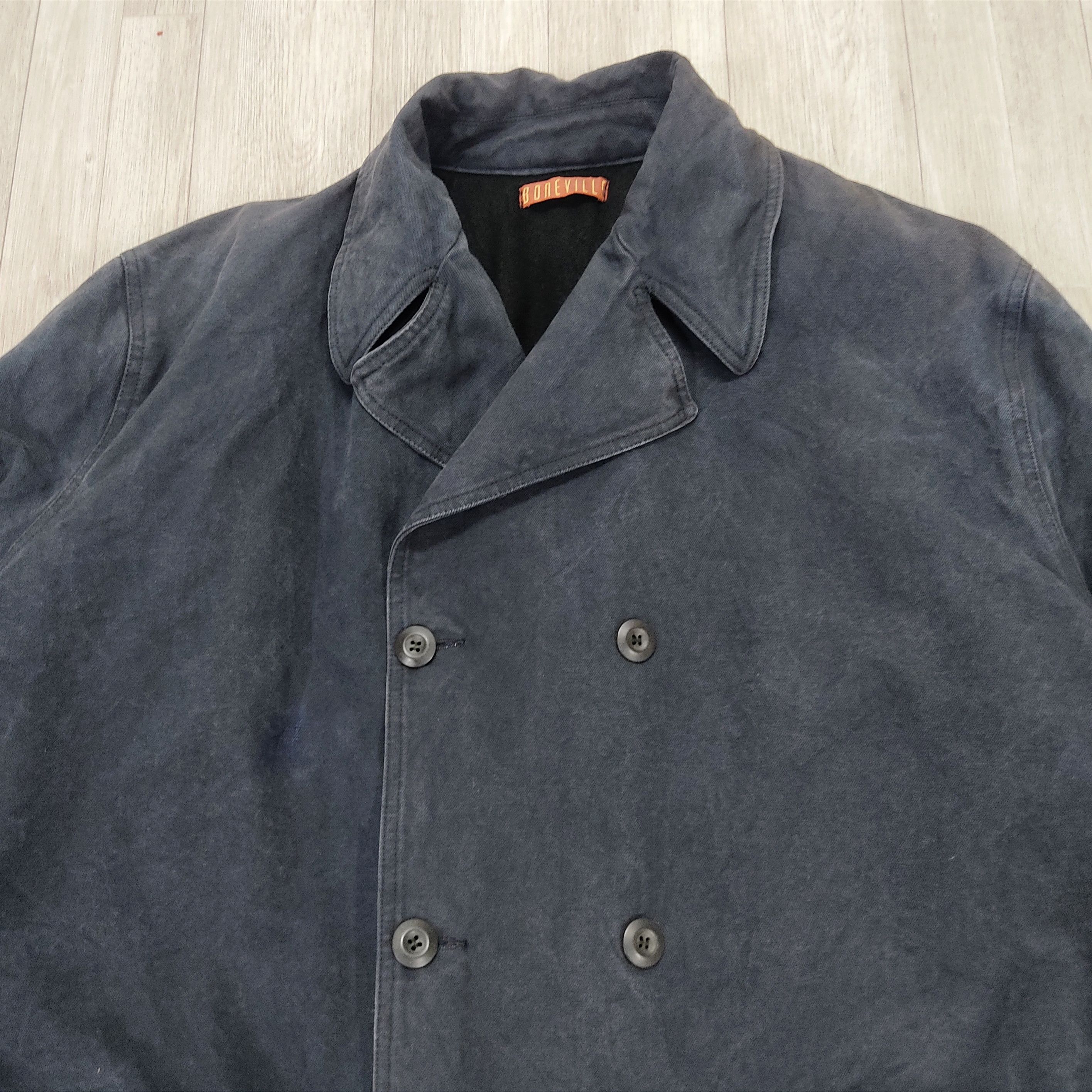 Vintage BONEVILLE AW94 Heavy Cotton Wool Jacket - 3