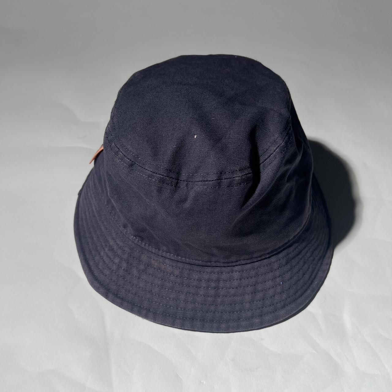 Acne Studios Men's Blue and Navy Hat - 3