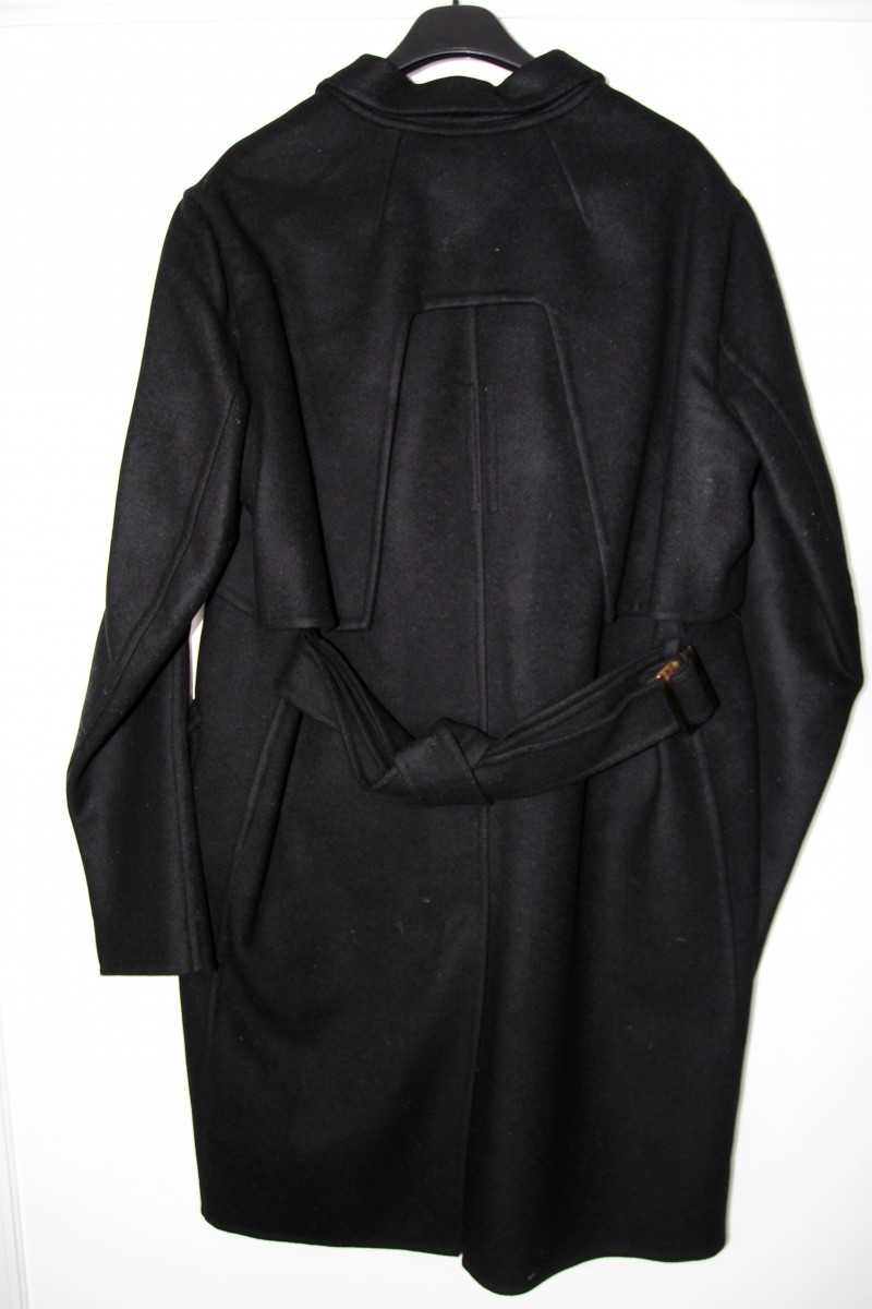 BNWT AW19 RICK OWENS "LARRY" TRENCH COAT 52 - 3