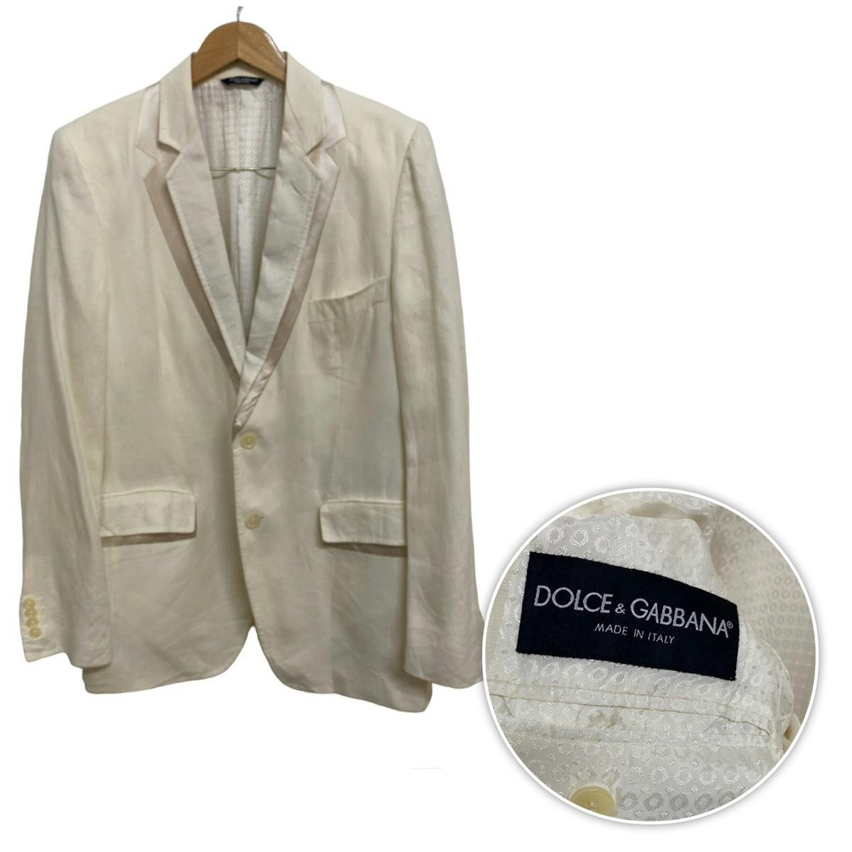 Dolce & Gabbana D&G Linen Suits & Blazers Jacket - 1