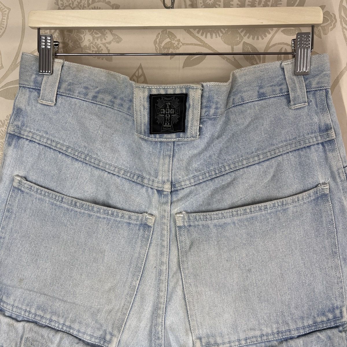 Vintage DogTown Shorts Denim Jeans Skategang Streetwear - 21