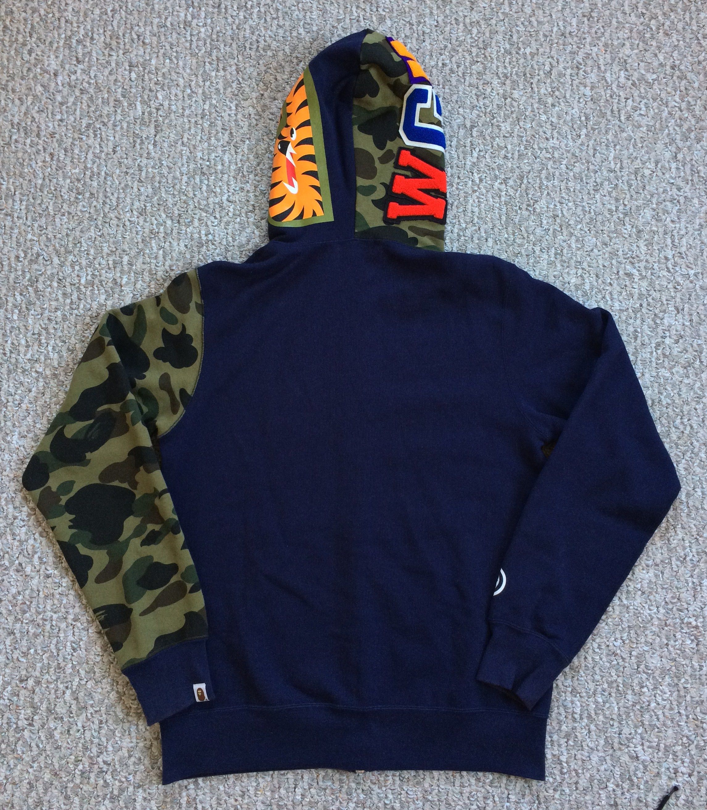 OG Bape Camo Shark Hoodie - 8