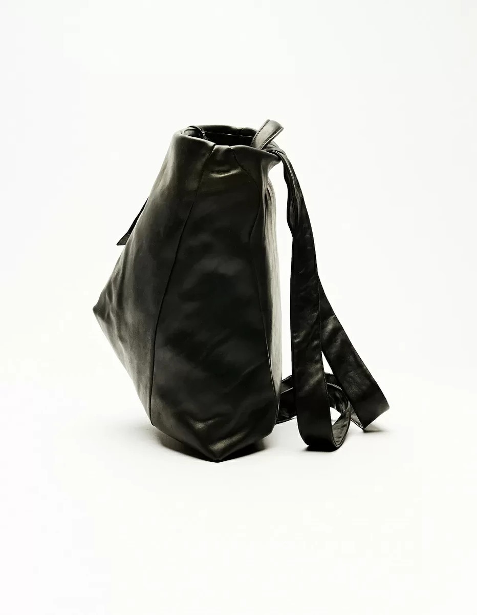 Leather backpack.Like Rick Owens or Mihara Yasuhiro - 2