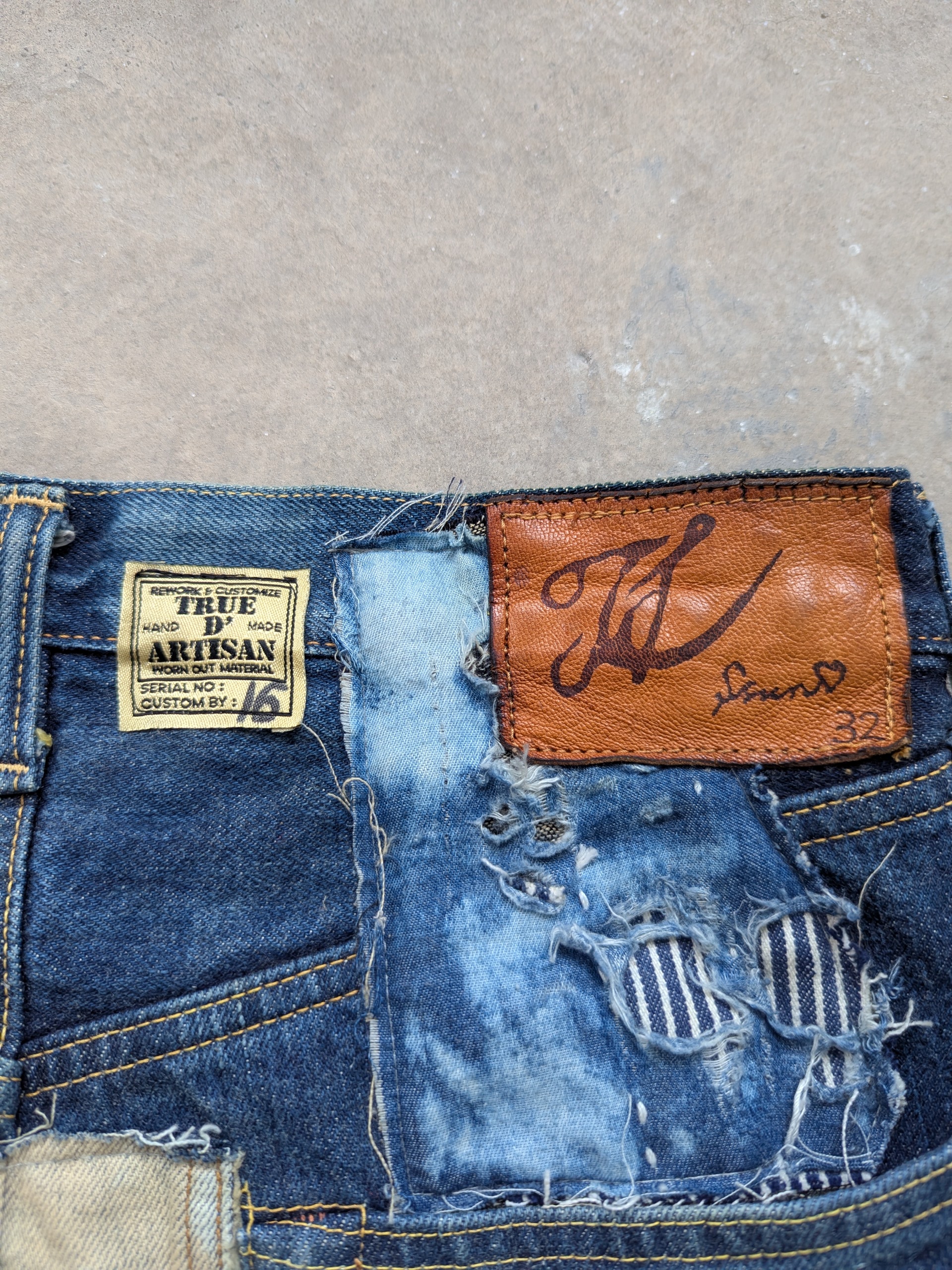 Kapital Kapital Kountry Selvedge Reconstructed Patchwork