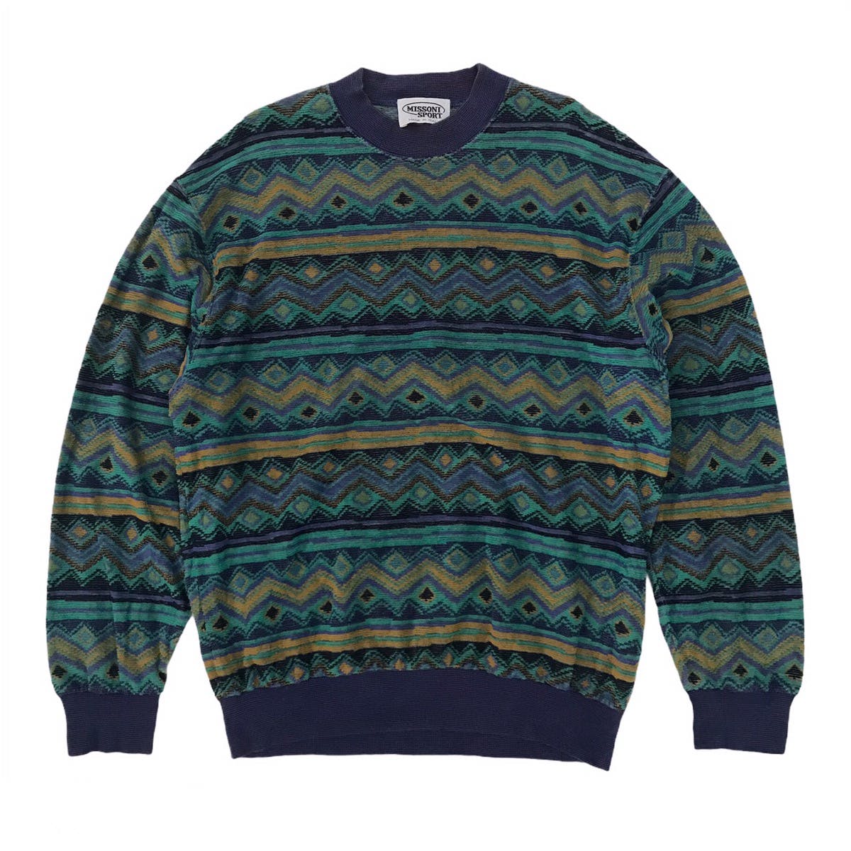 Missoni Sport Cozy Printed Sweater/Sweatshirt Jumper - 1