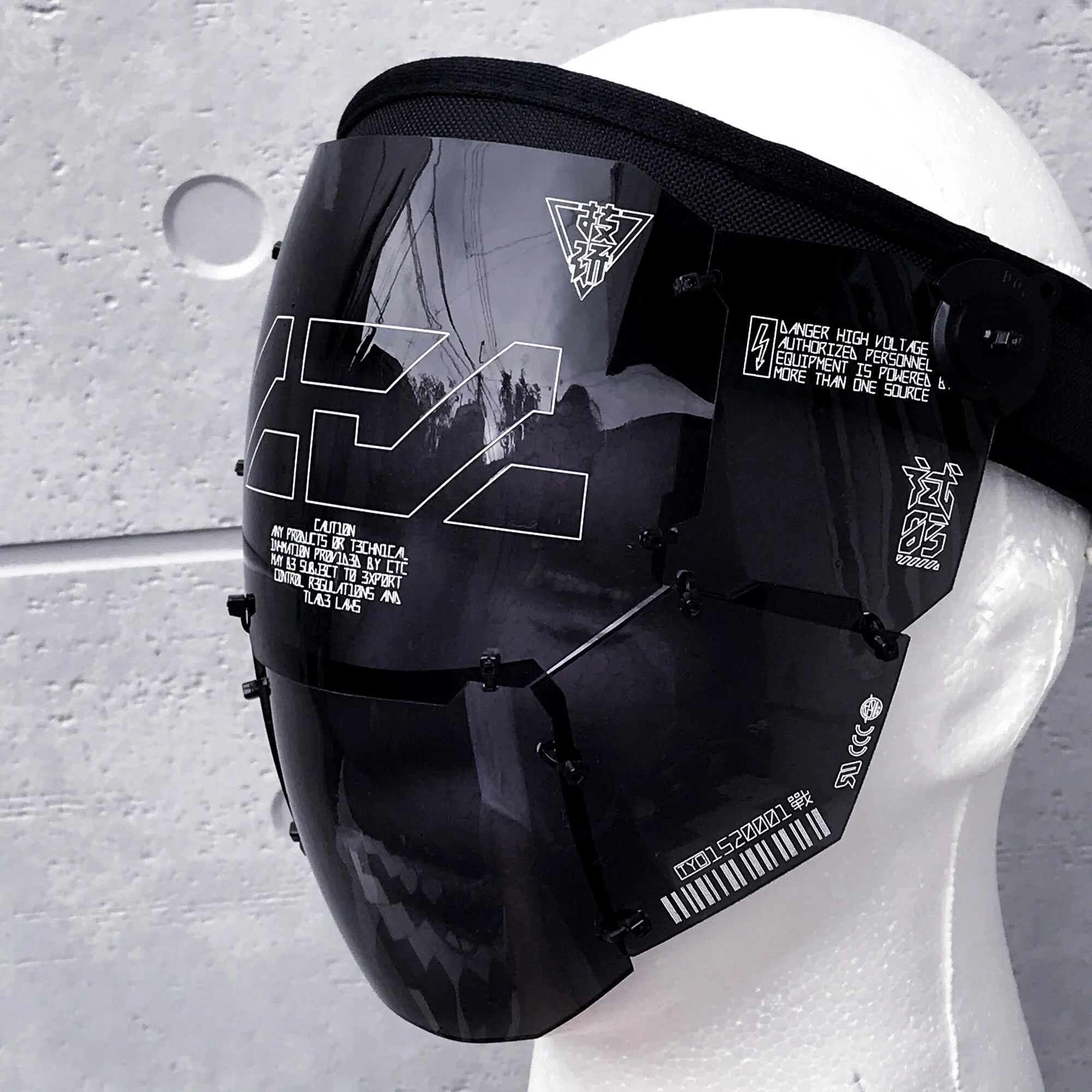 Designer - Cyberpunk Face Shield Unit by CTCtyo (中央町戦術工芸) - 3