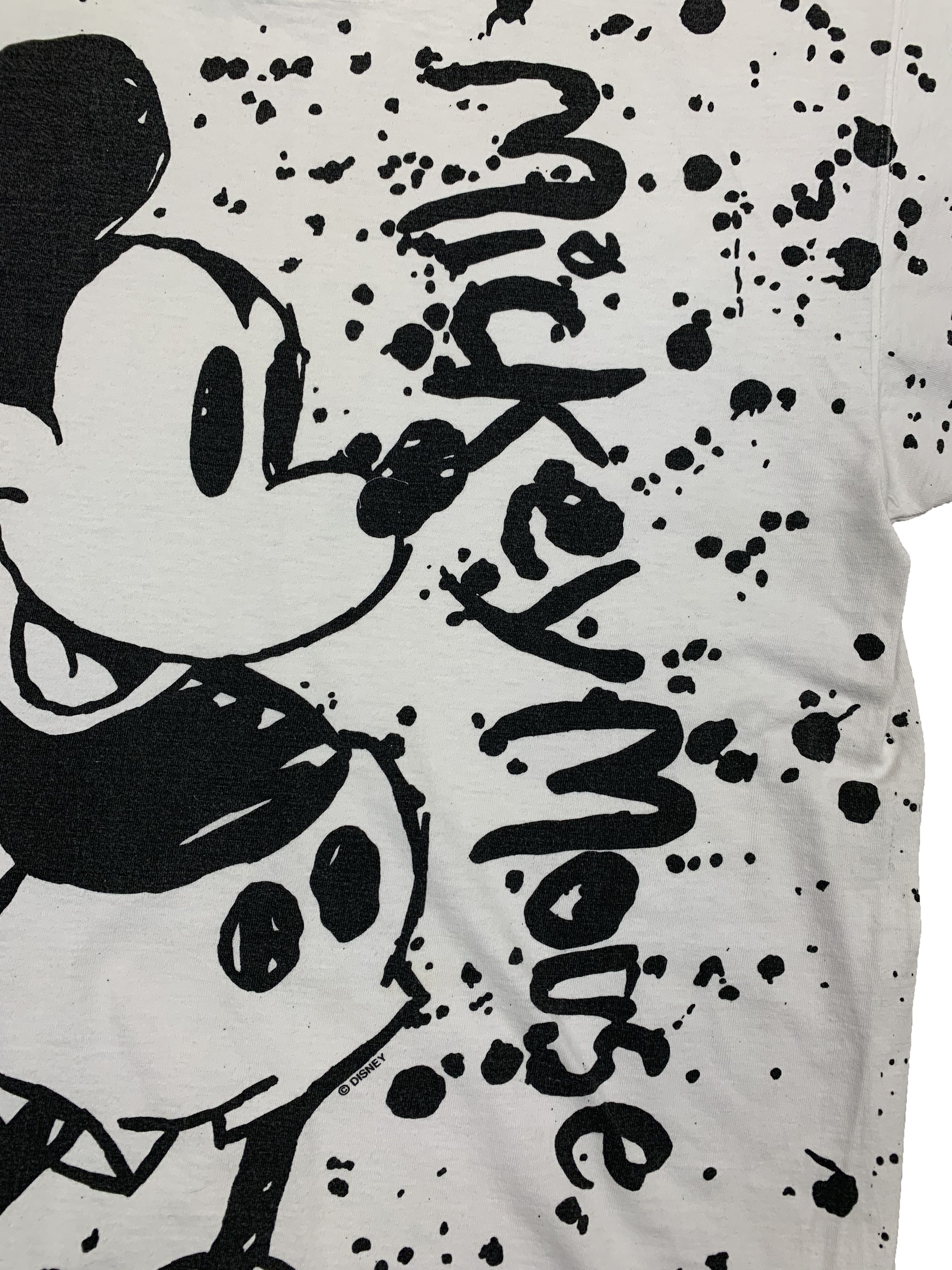 Vintage Mickey Mouse T Shirt Disney Dalmatians All Over Print Shirt Black White Tee 90s TShirt Men Shirt Women Shirt Cartoon - 7