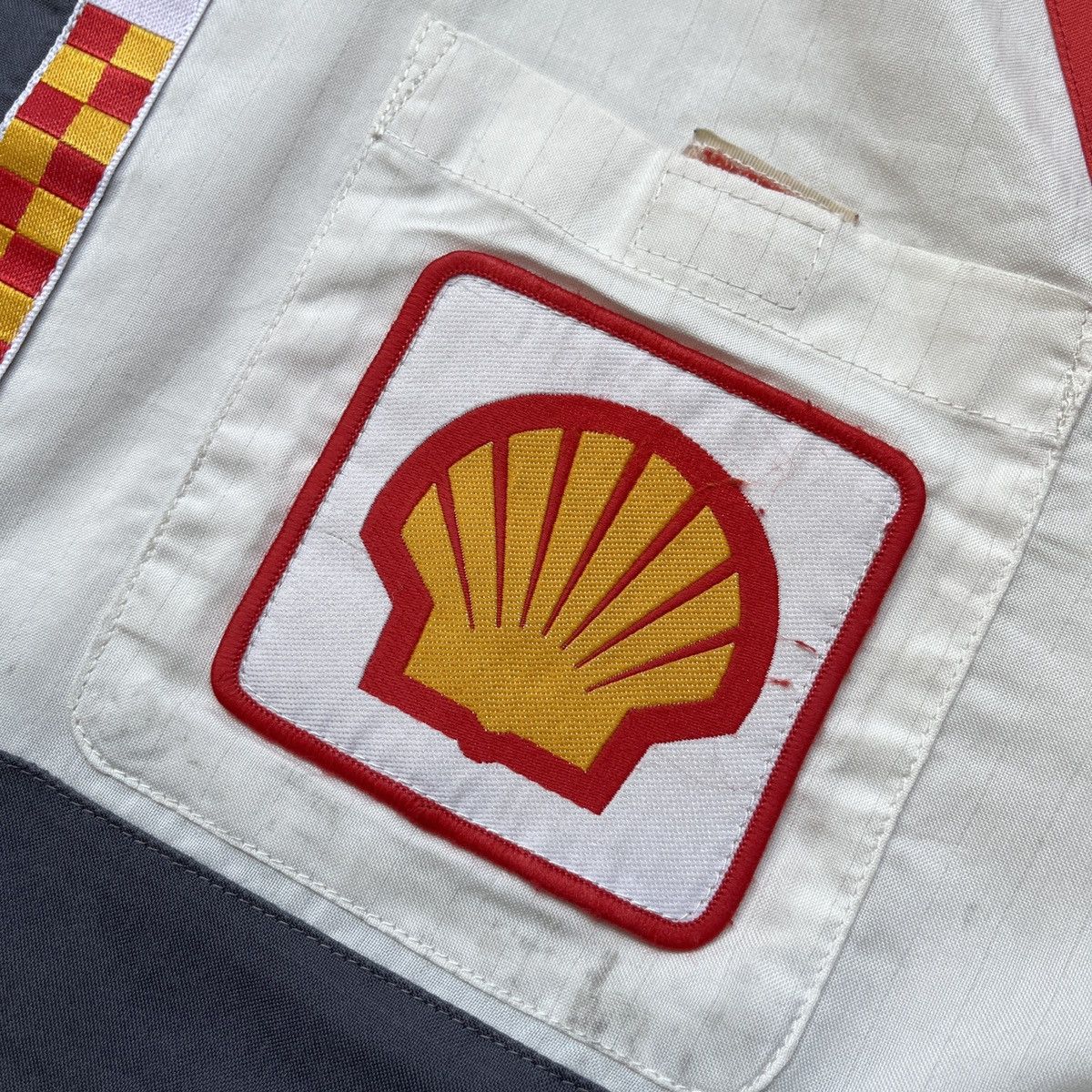 Shell Uniform Workers Vintage Japanese Outlet 1990s - 7