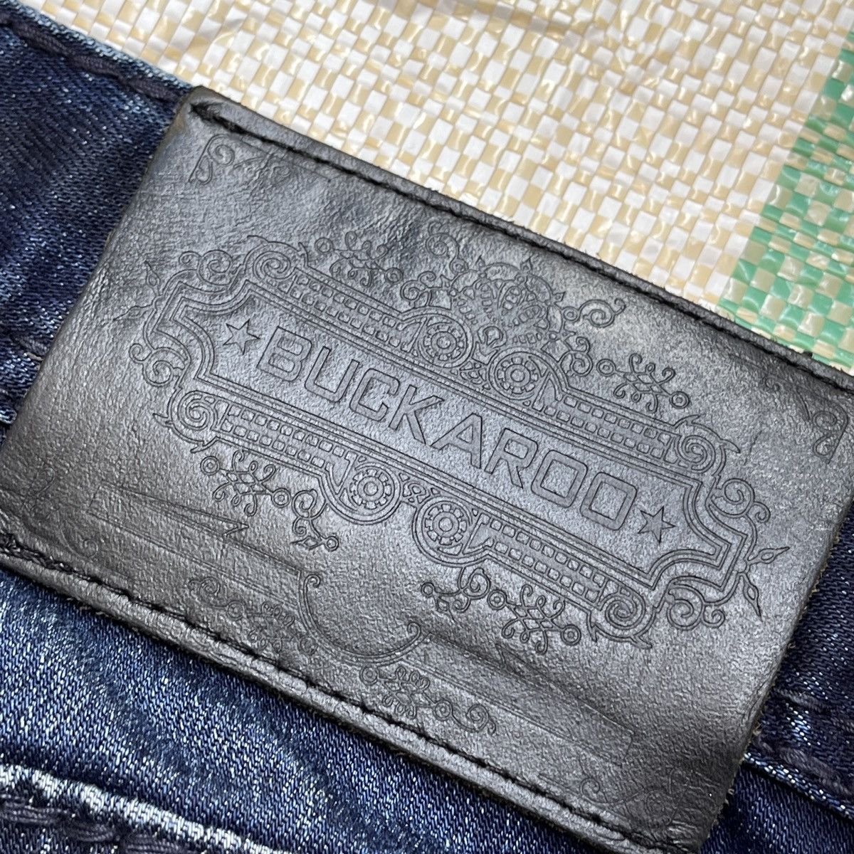 Vintage - Ripped Buckaroo Indigo Ink Jeans Fit Cut Japanese - 18