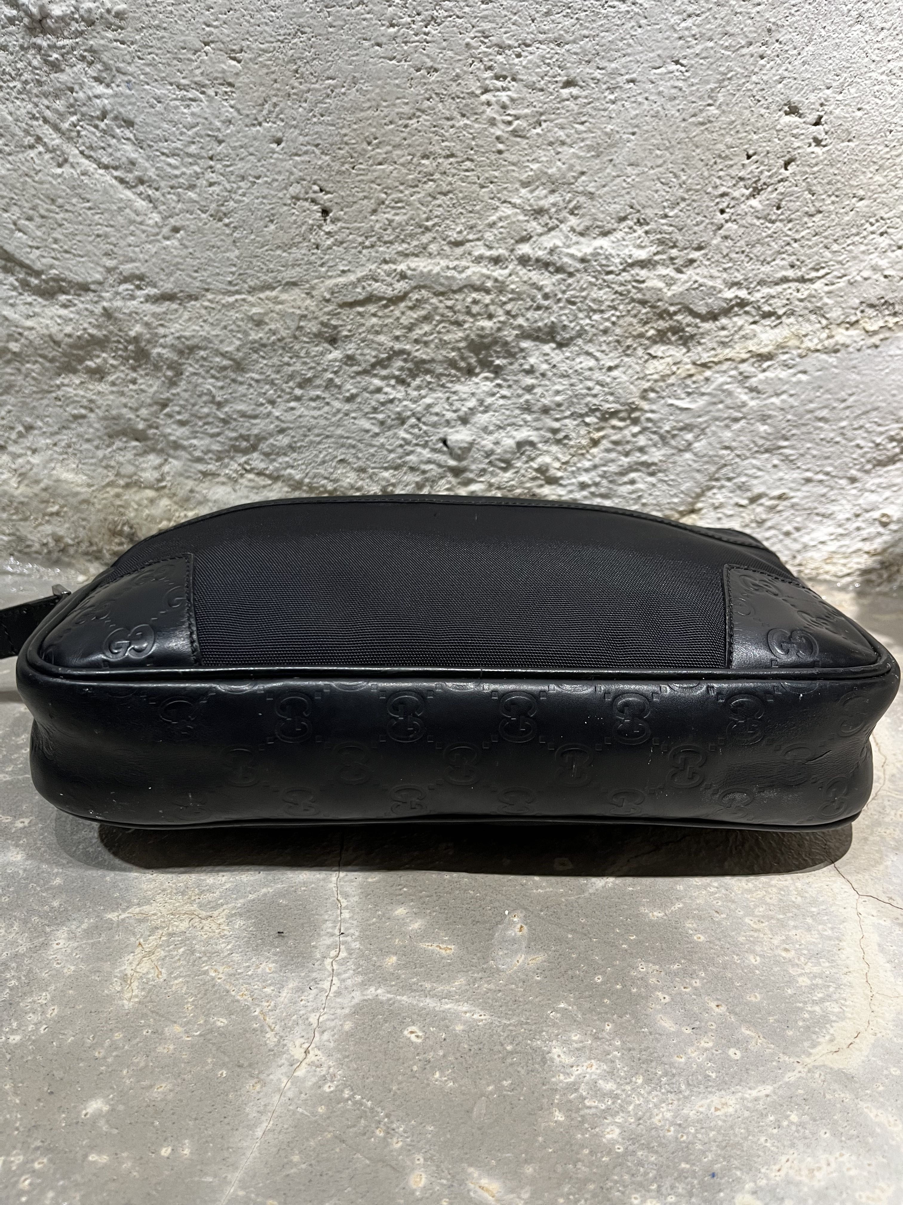 💸offer now💸 gucci guccissima clutch nylon cauro preto - 5
