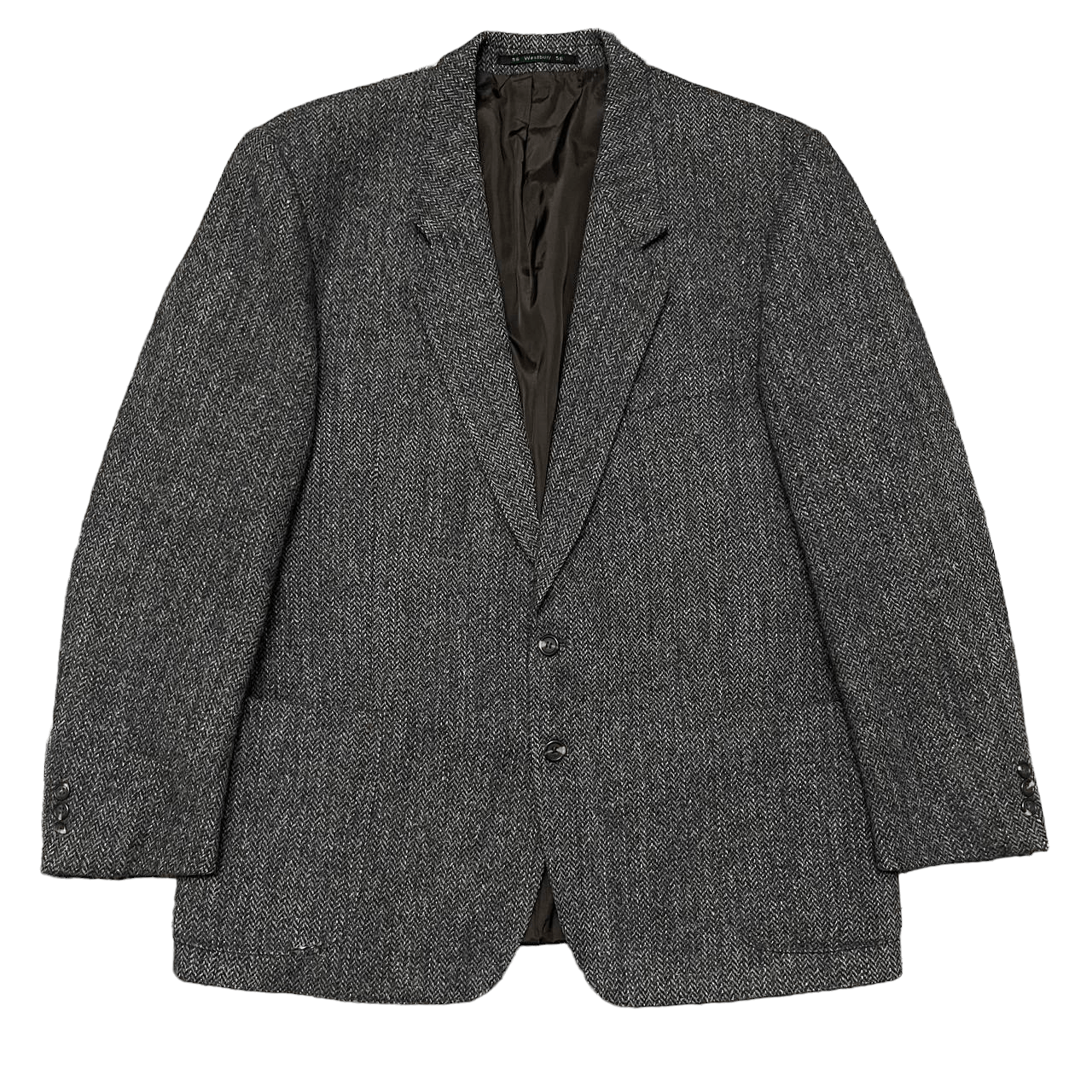 Vintage Harris Tweed x Westbury Wool Coat Jacket - 1