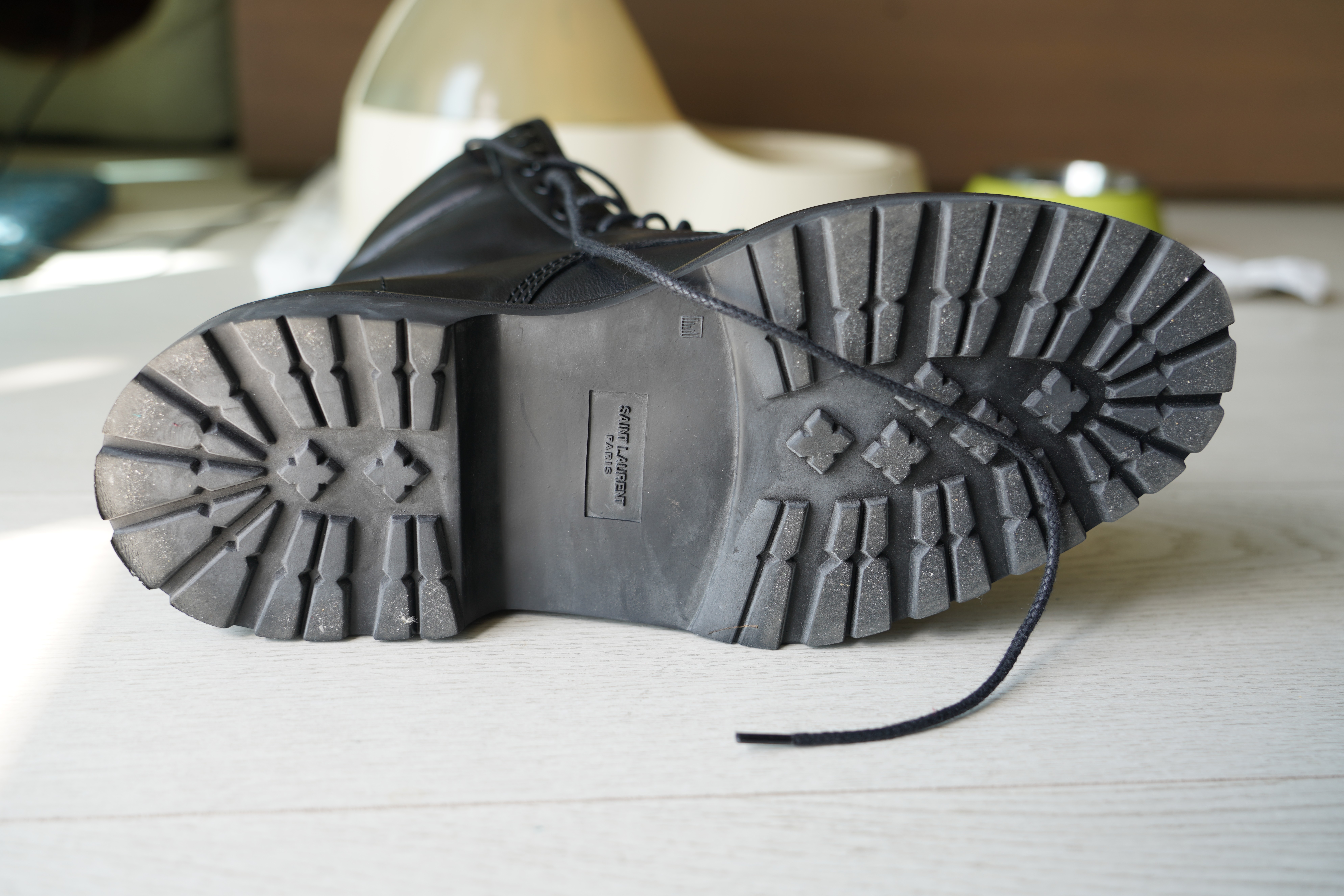 FW15 Trekker Padded Combat Boots - 7