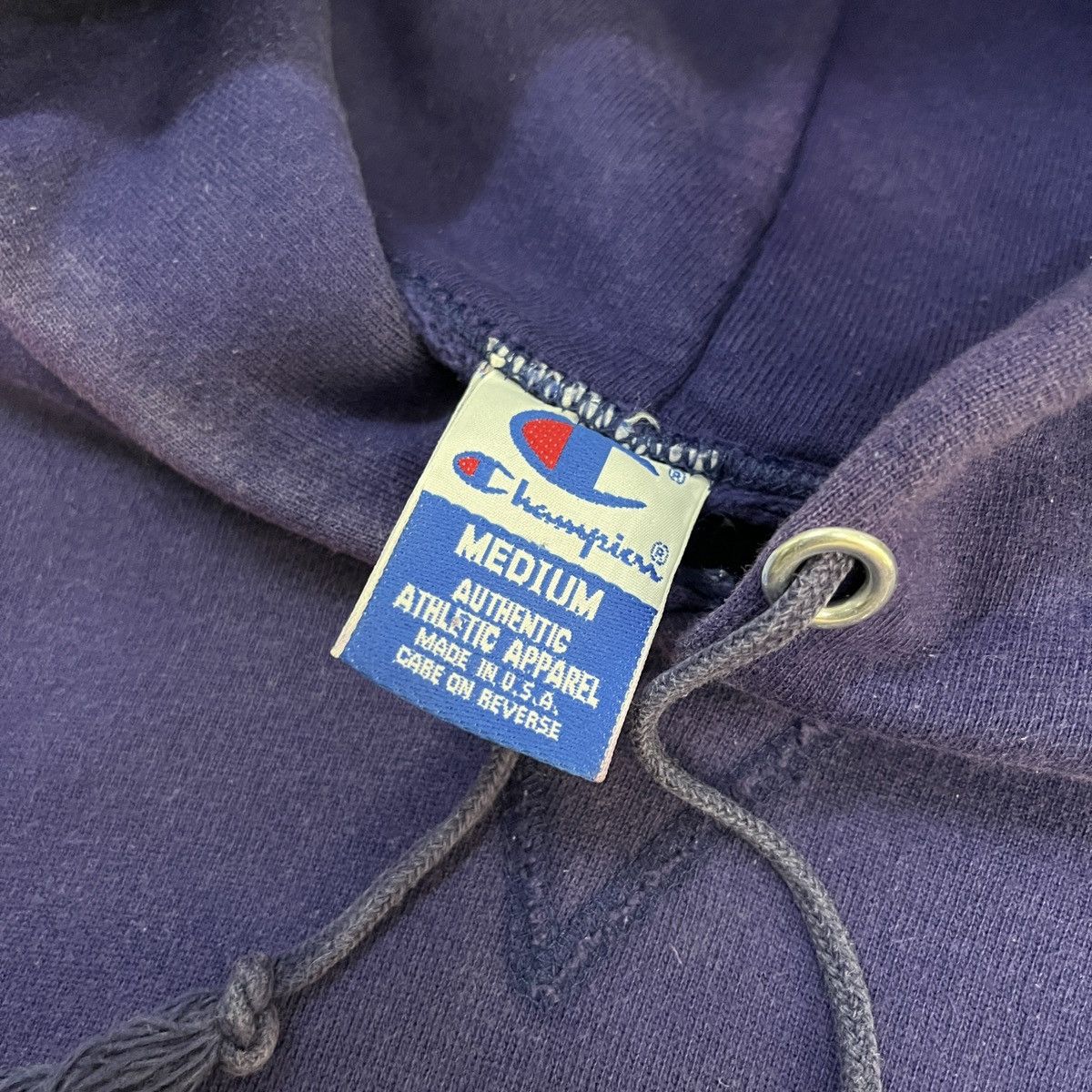 Vintage Champion 90s Hoodie - 6