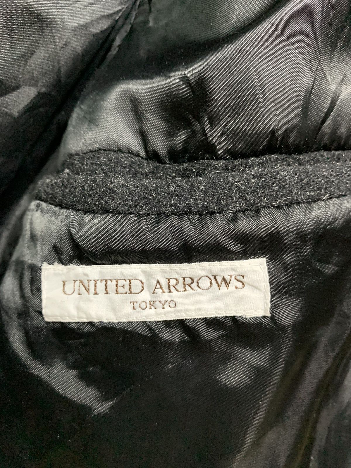 🔥UNITED ARROW WOOL/LEATHER PARTS JACKETS - 9