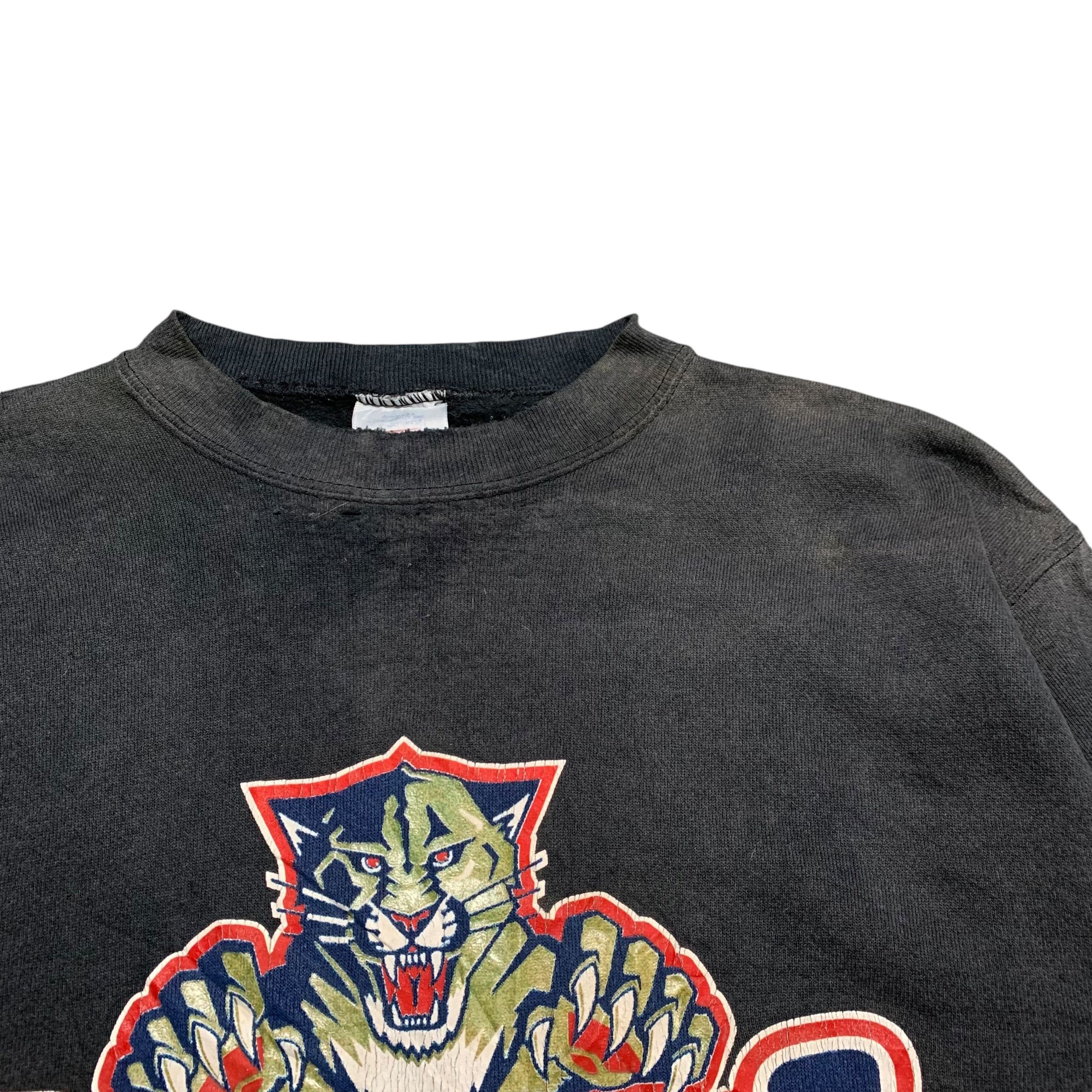 Logo 7 - Vintage 90s NHL Florida Panthers Sweatshirt - 6