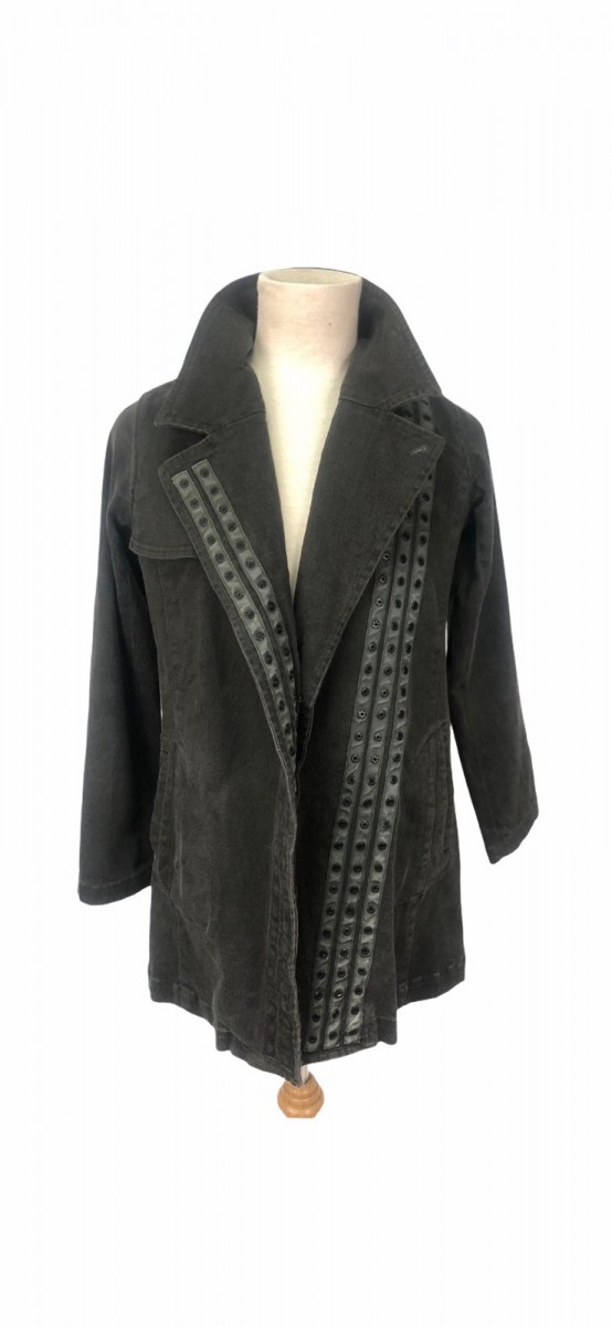 Japanese Brand - Grapefultoots Punk Double Collar Parka - 4