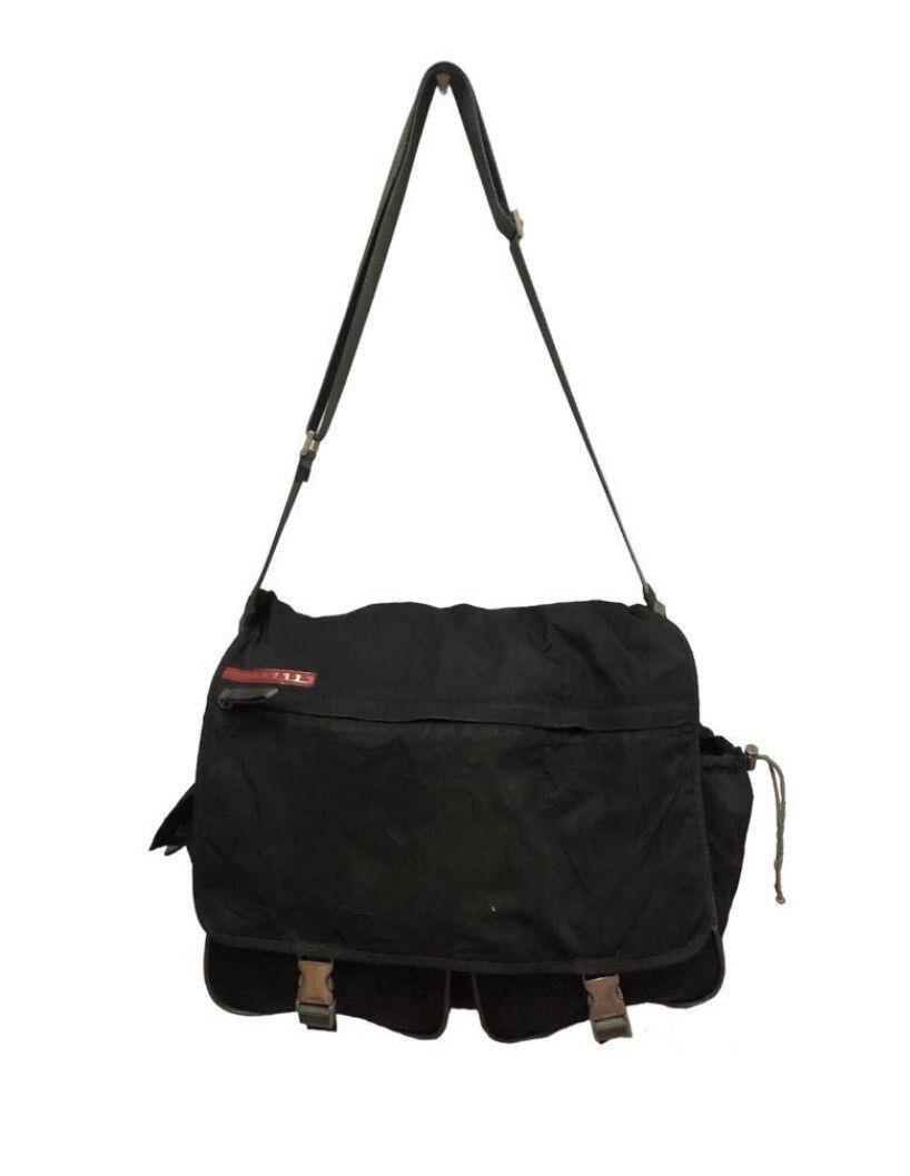 Authentic Prada Sport Messenger Bag - 22