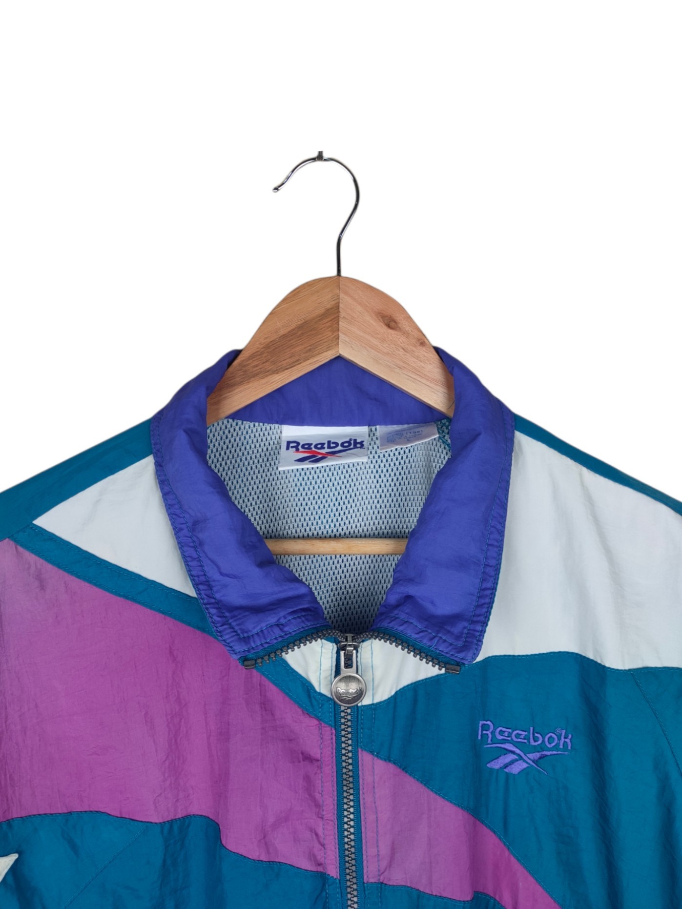 Vintage - Vintage Reebok Long Windbreaker Jacket - 2