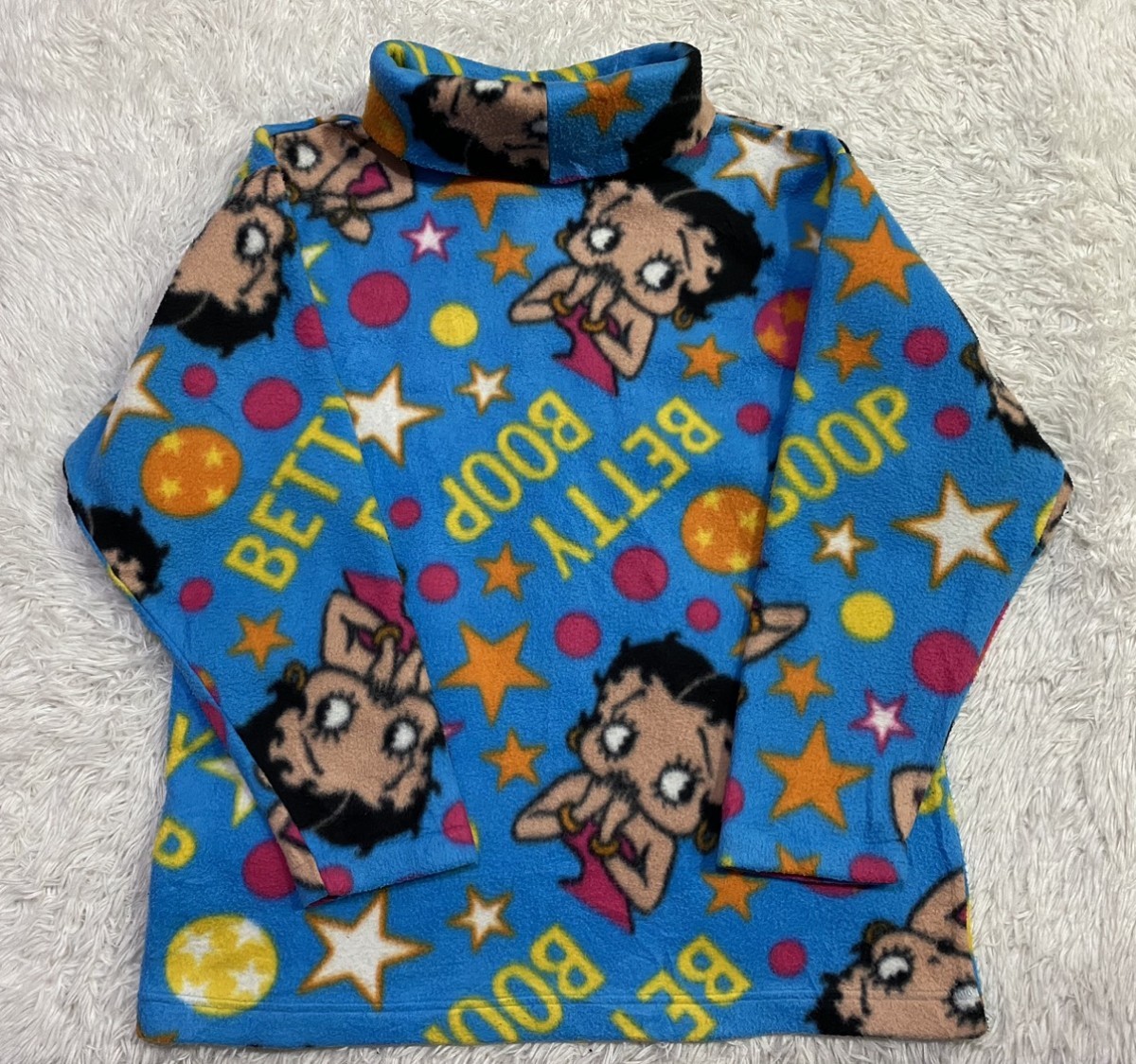 Movie - Betty Boop Fullprint High Collar Pullover - 3