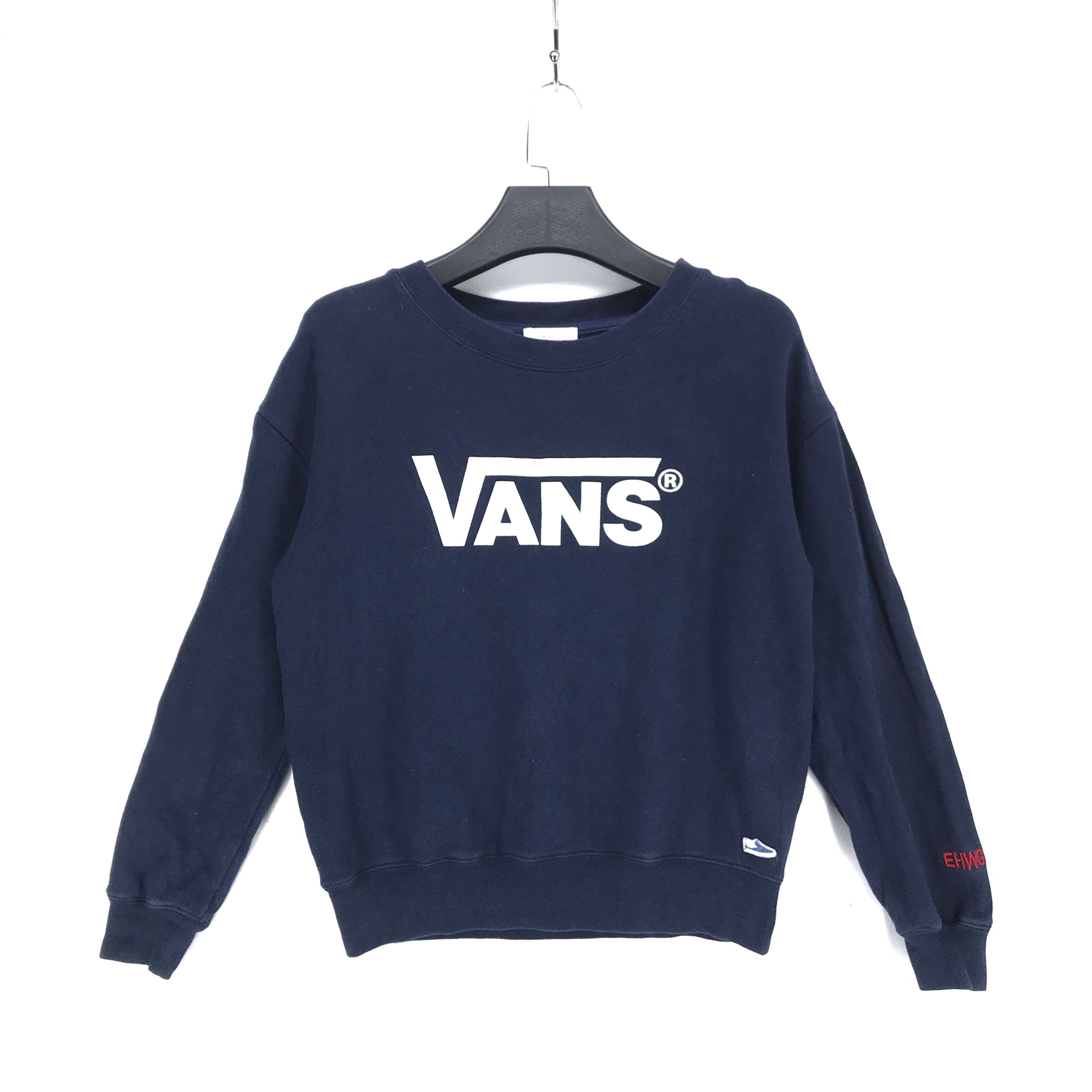 Vans VANS X E Hyphen World Gallery Big Logo Sweatshirt #2079-81