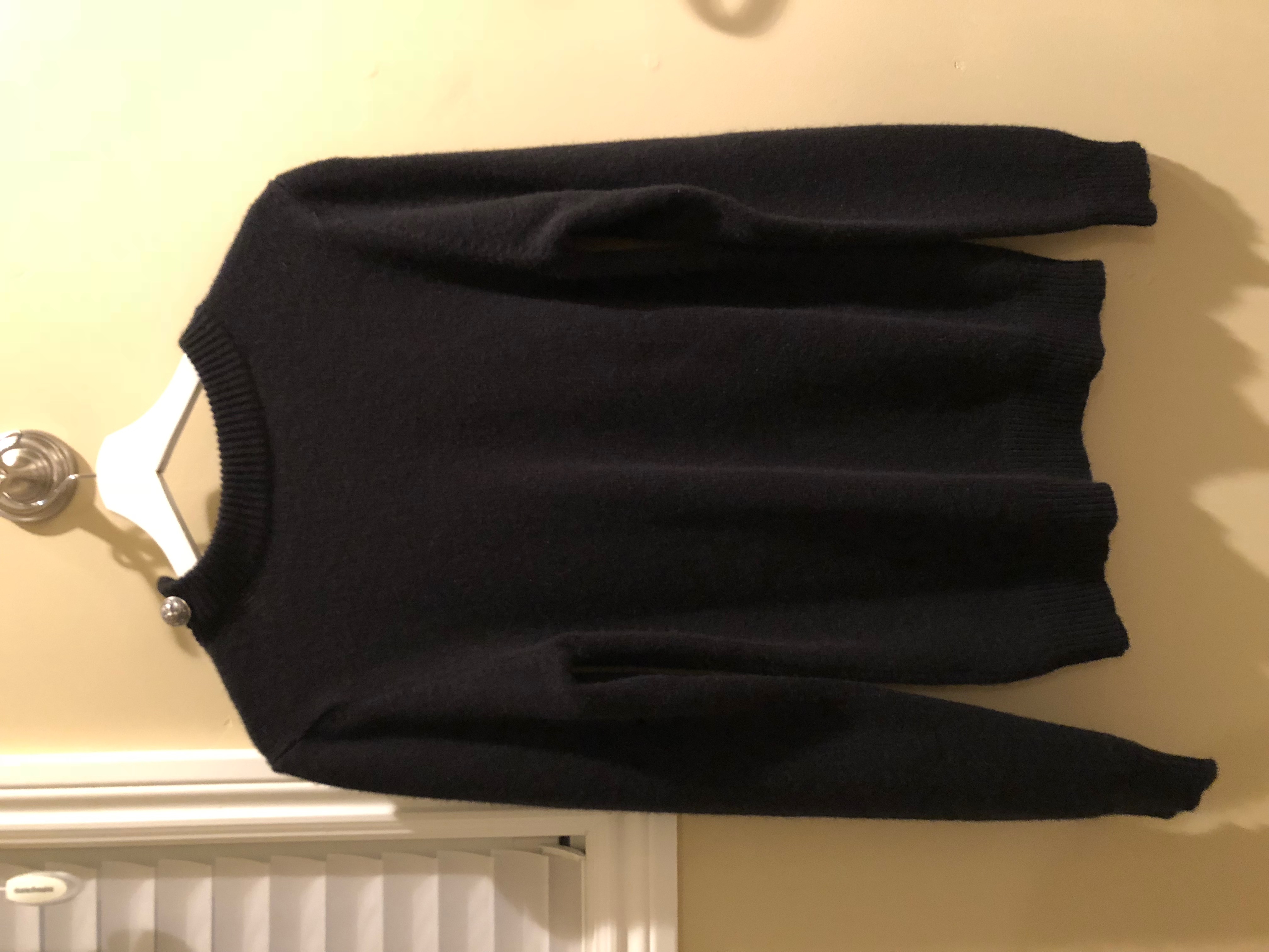 Black Cashmere Sweater - 2