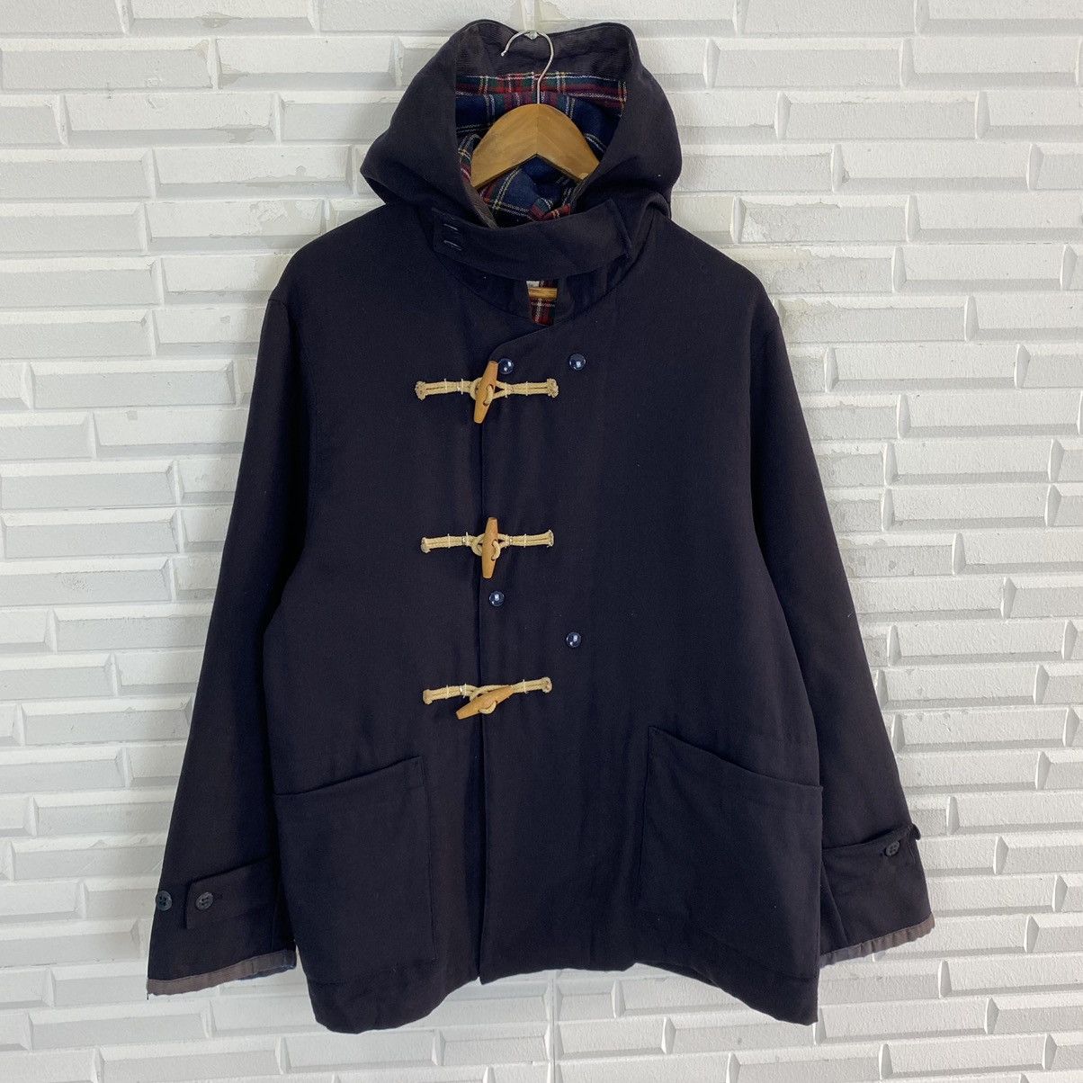 ✨Engineered Garments wool duffle hoodie jacket - 3