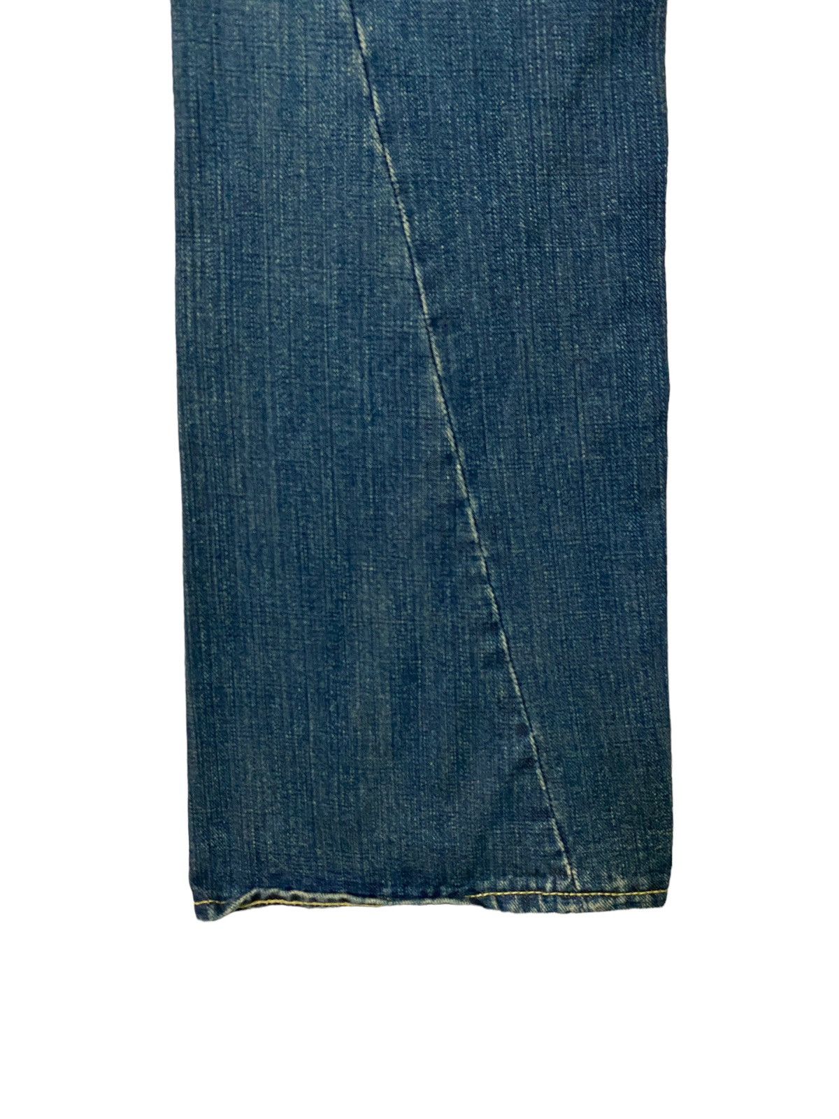 Flared 🔥 ONEILL JEANS Acid Wash Spiral Bootcut Denim Jeans - 8