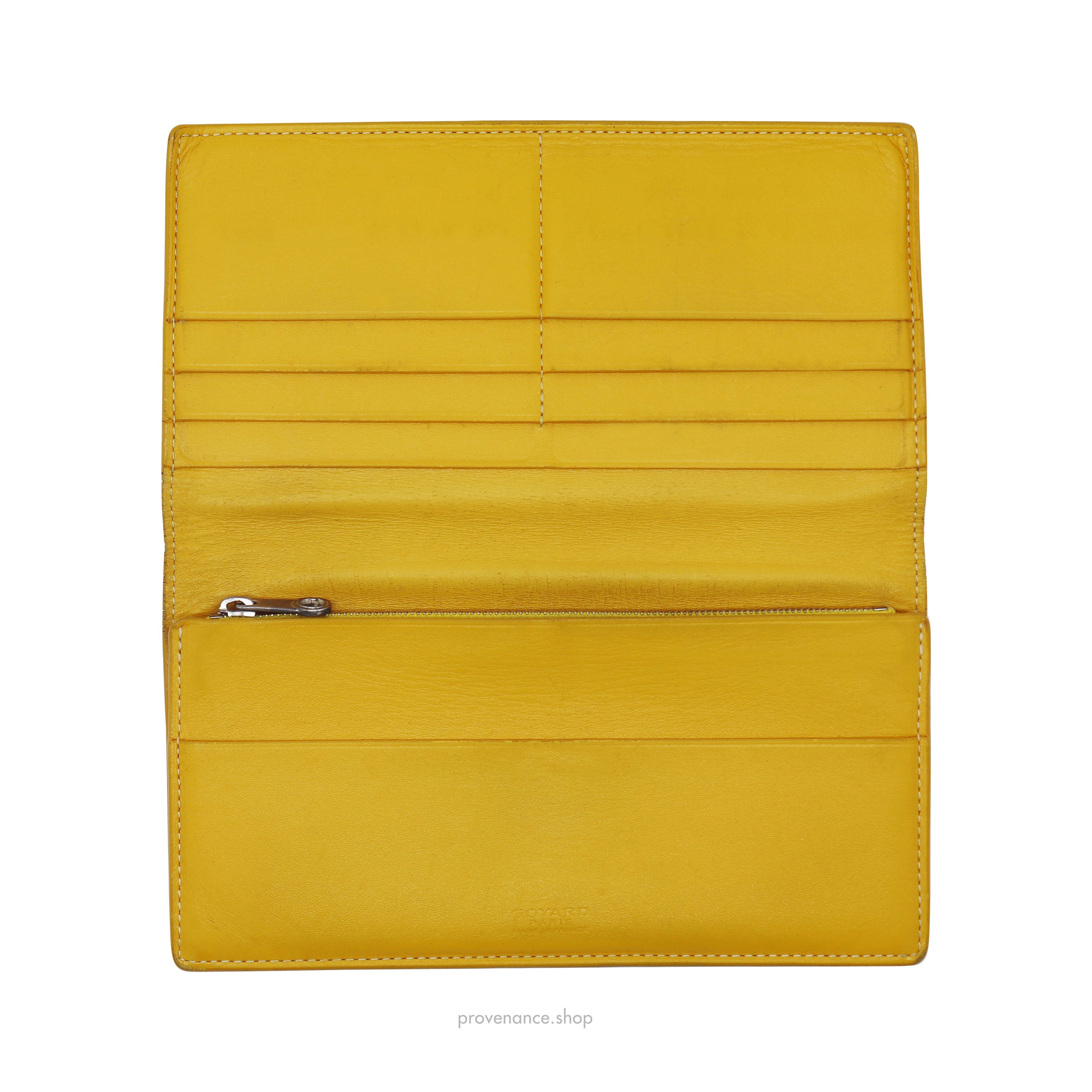 Richelieu Long Wallet - Yellow - 6